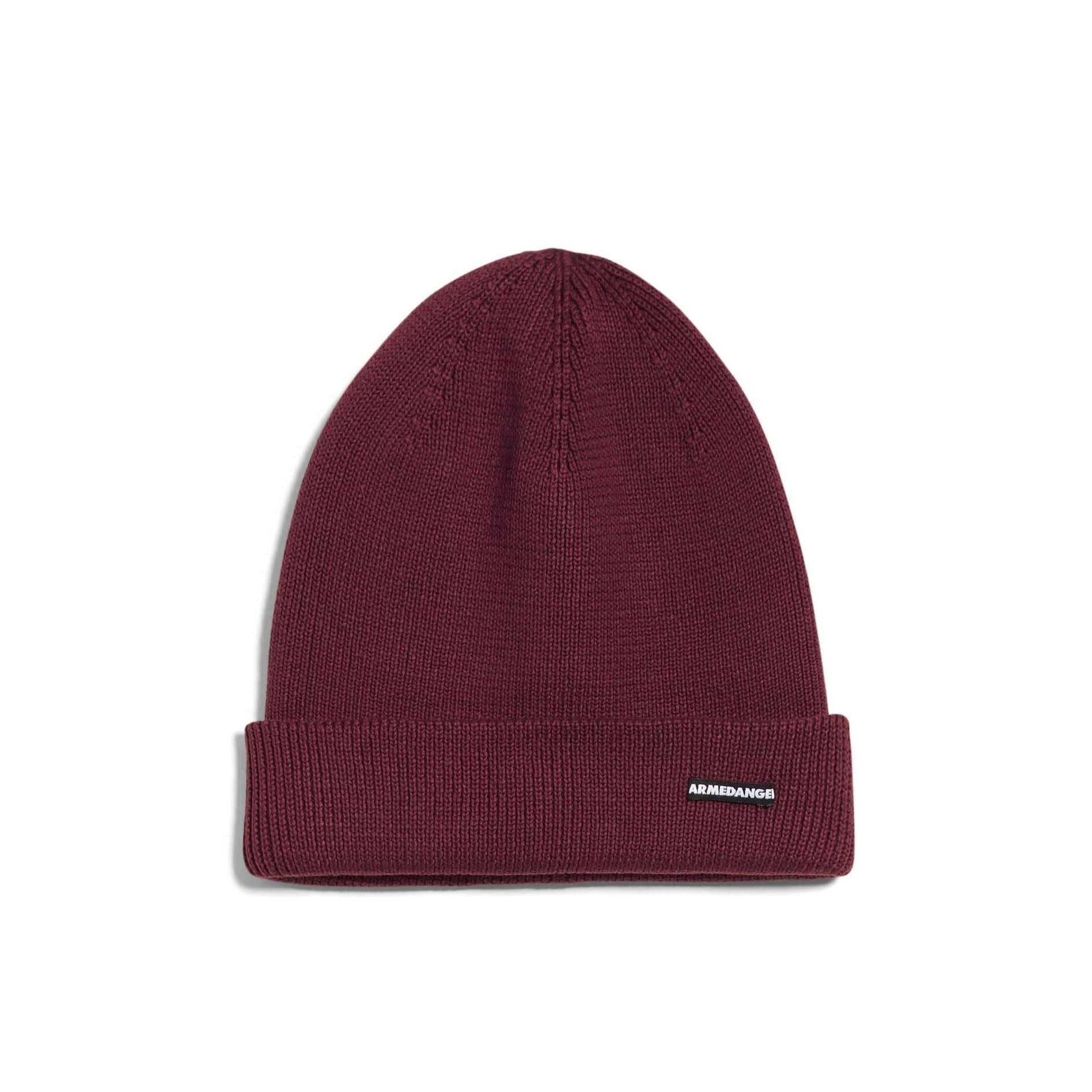 ARMEDANGELS Beani "FAABIO SOFT" - ruby red