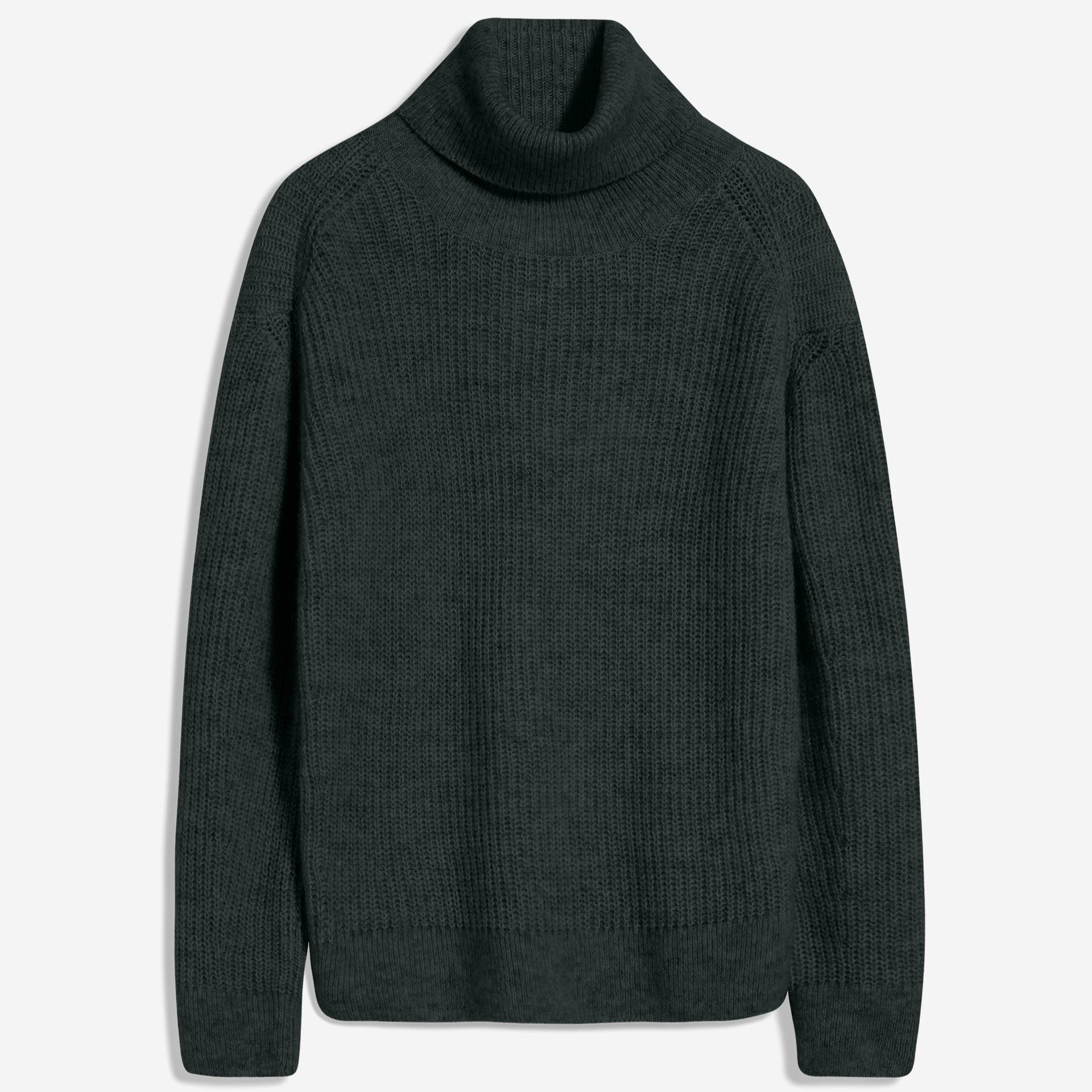 Black Gold Dunkelgrauer Strickpullover ARMEDANGELS Strick Pullover