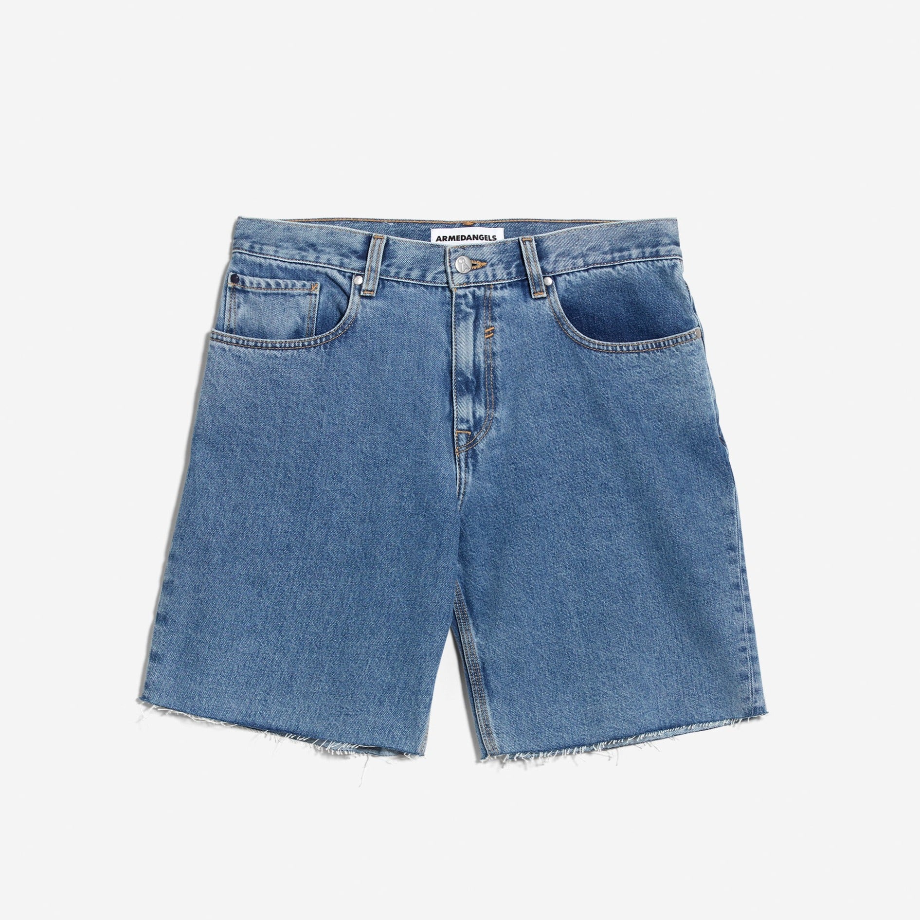 ARMEDANGELS Herren Jeansshorts "AASKO" - moon stone blue