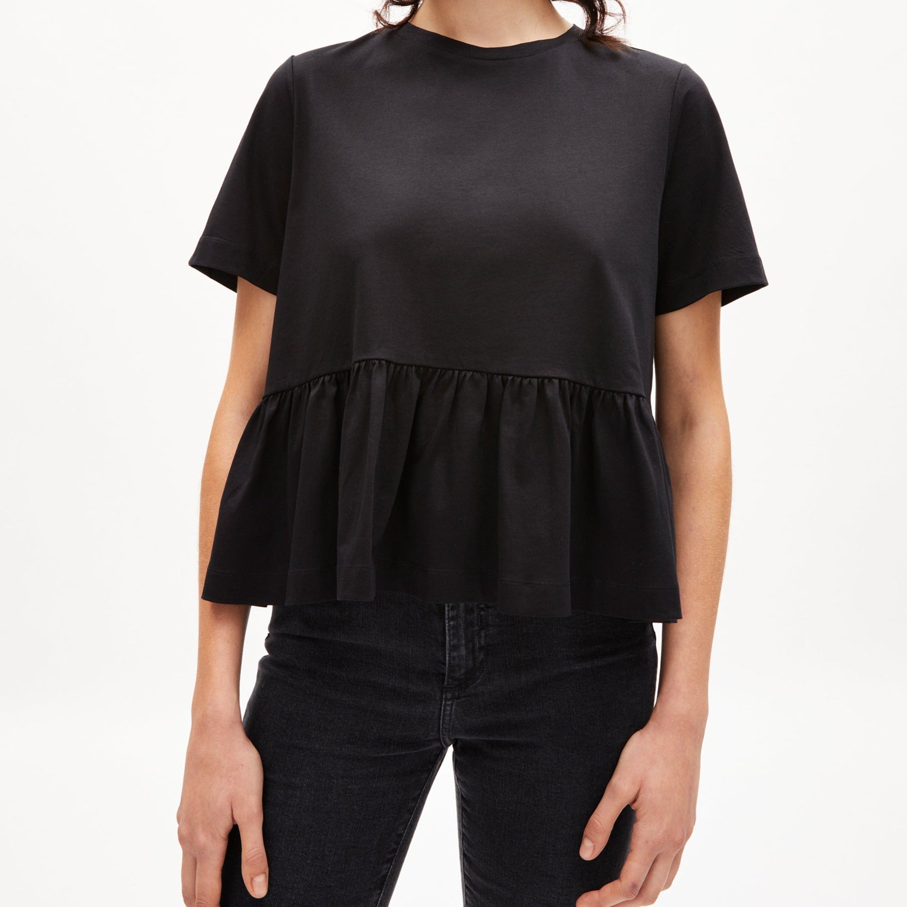 ARMEDANGELS T-Shirt "BETTAA MERCERIZED" - black