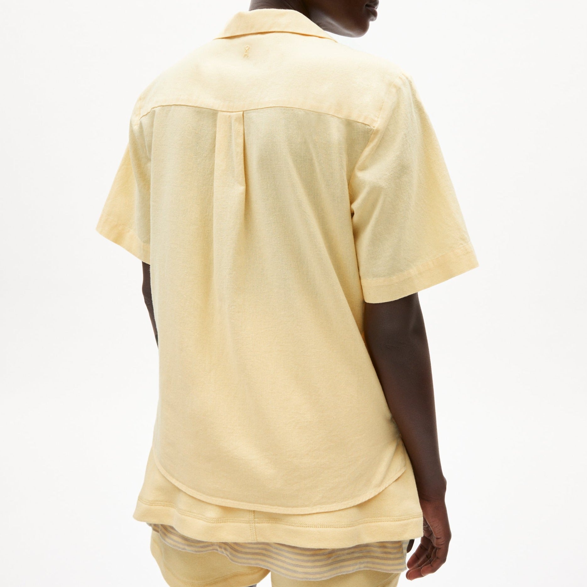 ARMEDANGELS Bluse "CAMELIAA LINO" - straw
