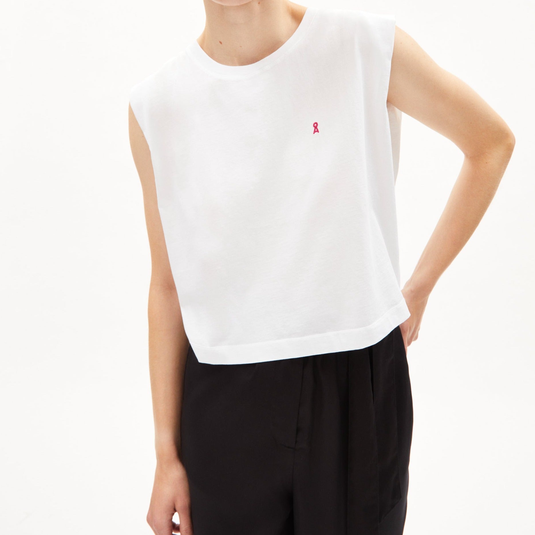 ARMEDANGELS Top "MAADIA" - white