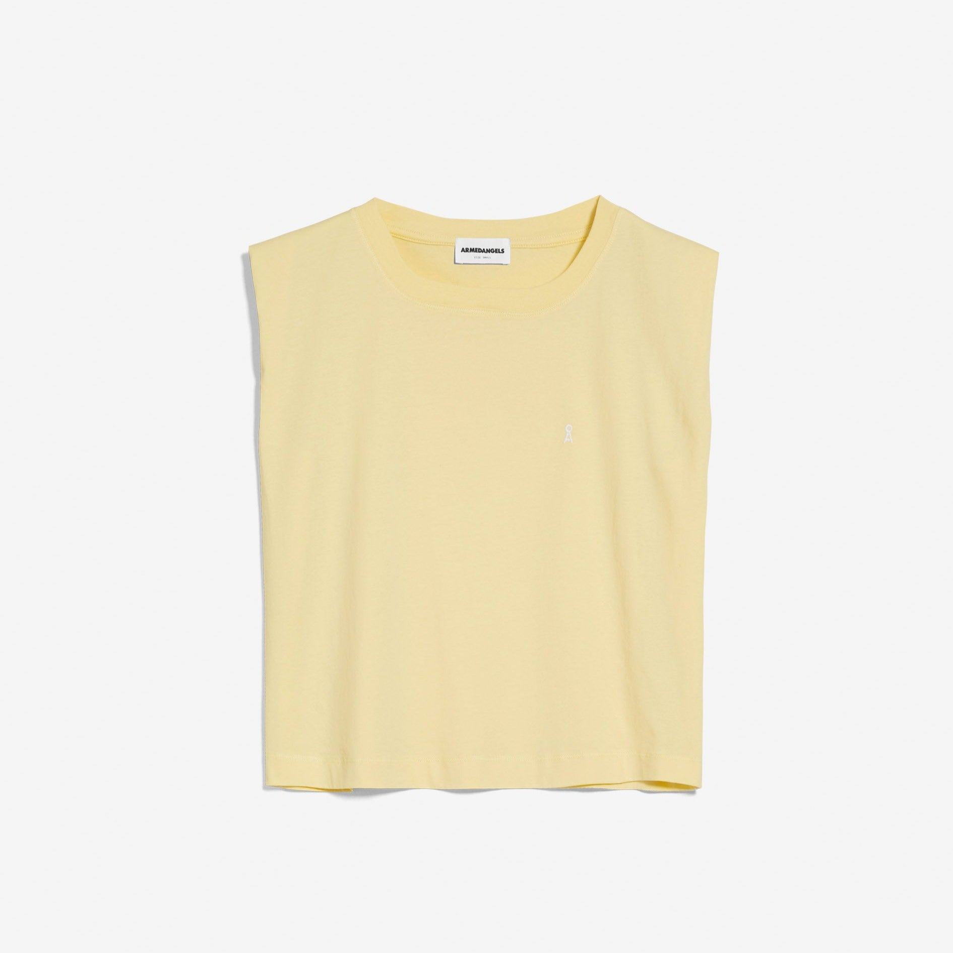 ARMEDANGELS Top "MAADIA" - straw XXL