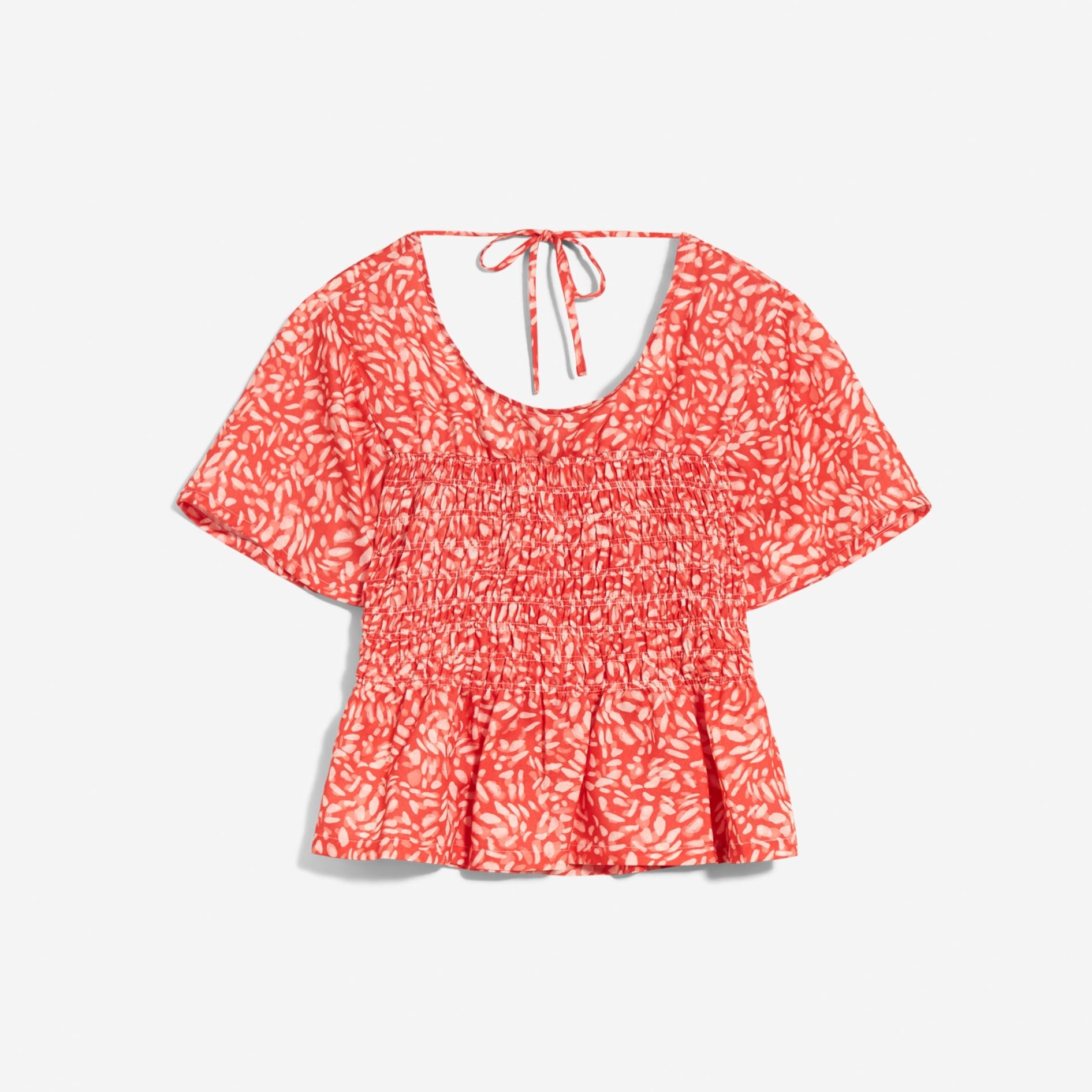 ARMEDANGELS Bluse "MEMAA WATER DOTS" - hibiscus XL
