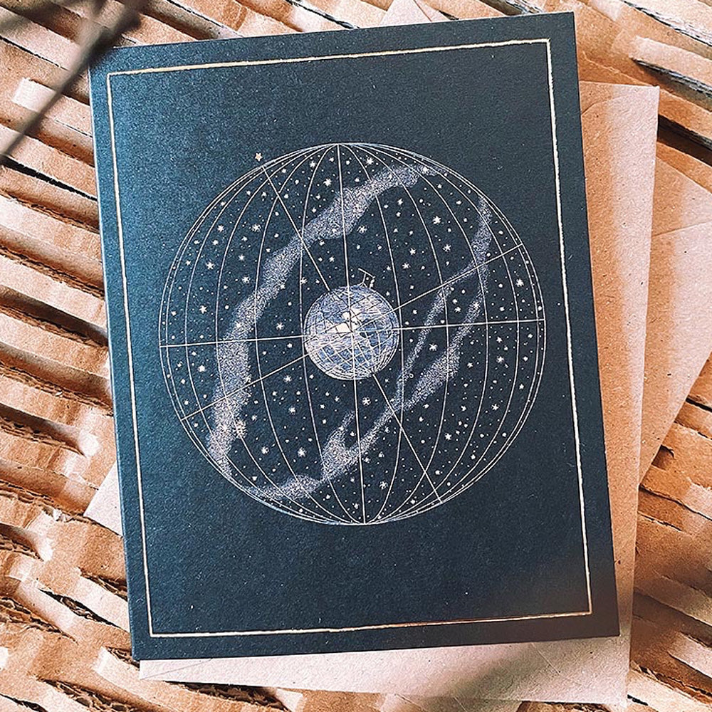 30x40 Mini Grußkarte "Cosmos"