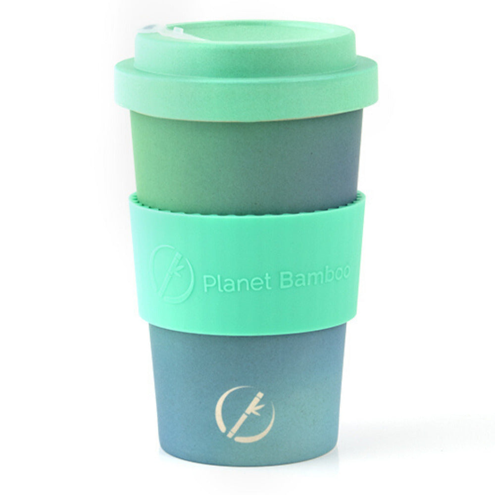 Planet Bamboo Wiederverwendbarer Coffee-to-go-Becher "Panda Cup" Space Cake