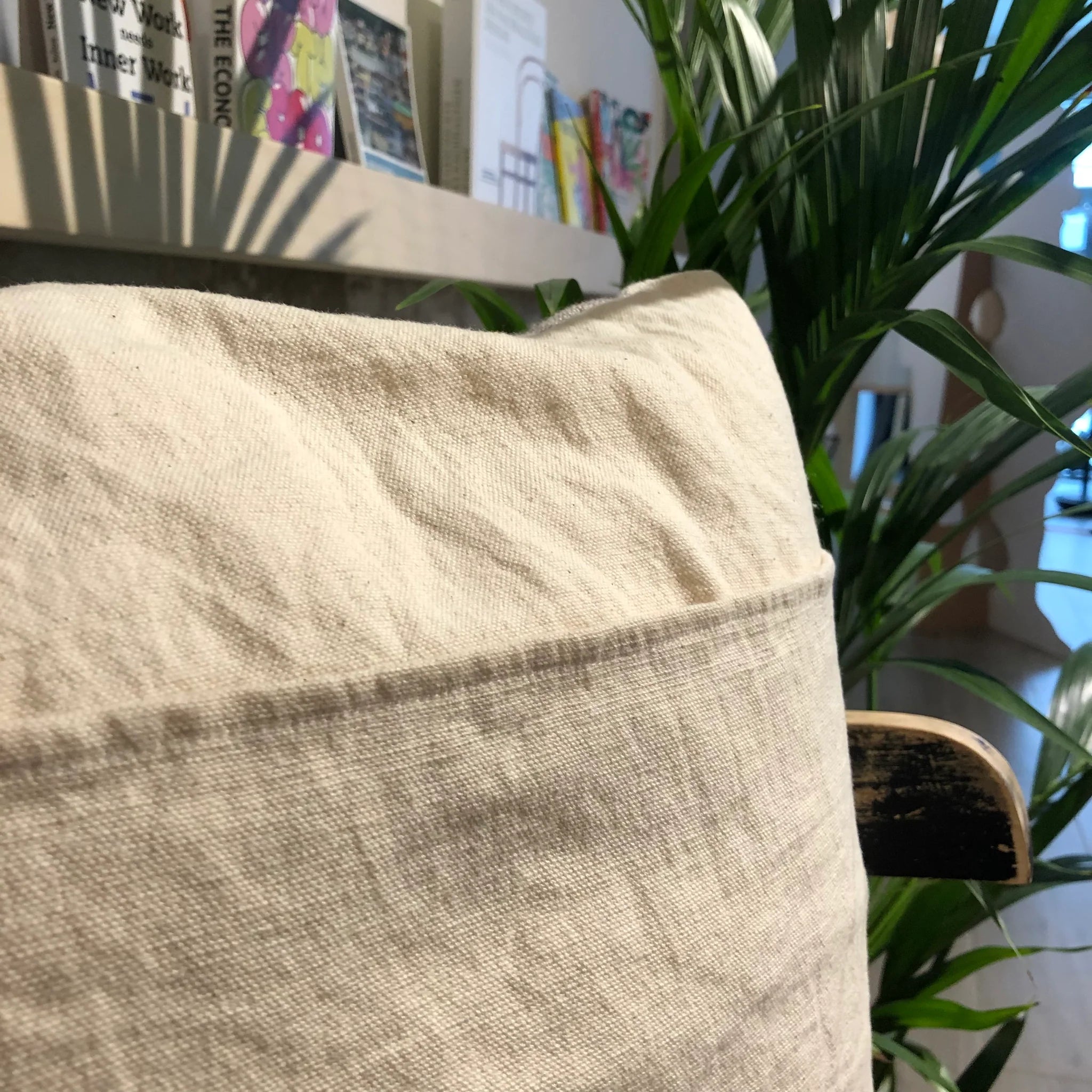 Naturewaves Kissenbezug "Jasper" aus Baumwolle und Bananenfasern