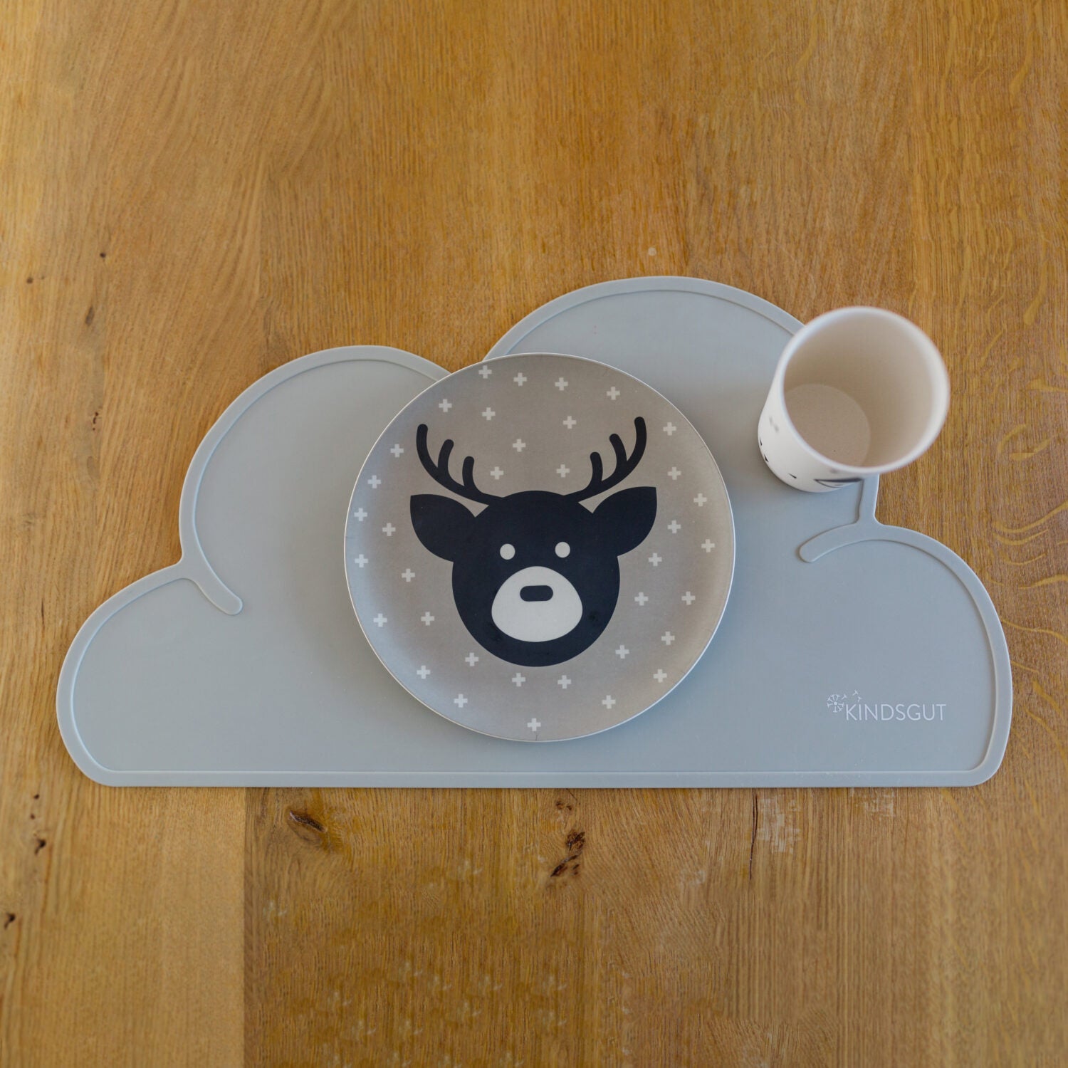 Kindsgut 2er Set Frühstücksteller "Wald"