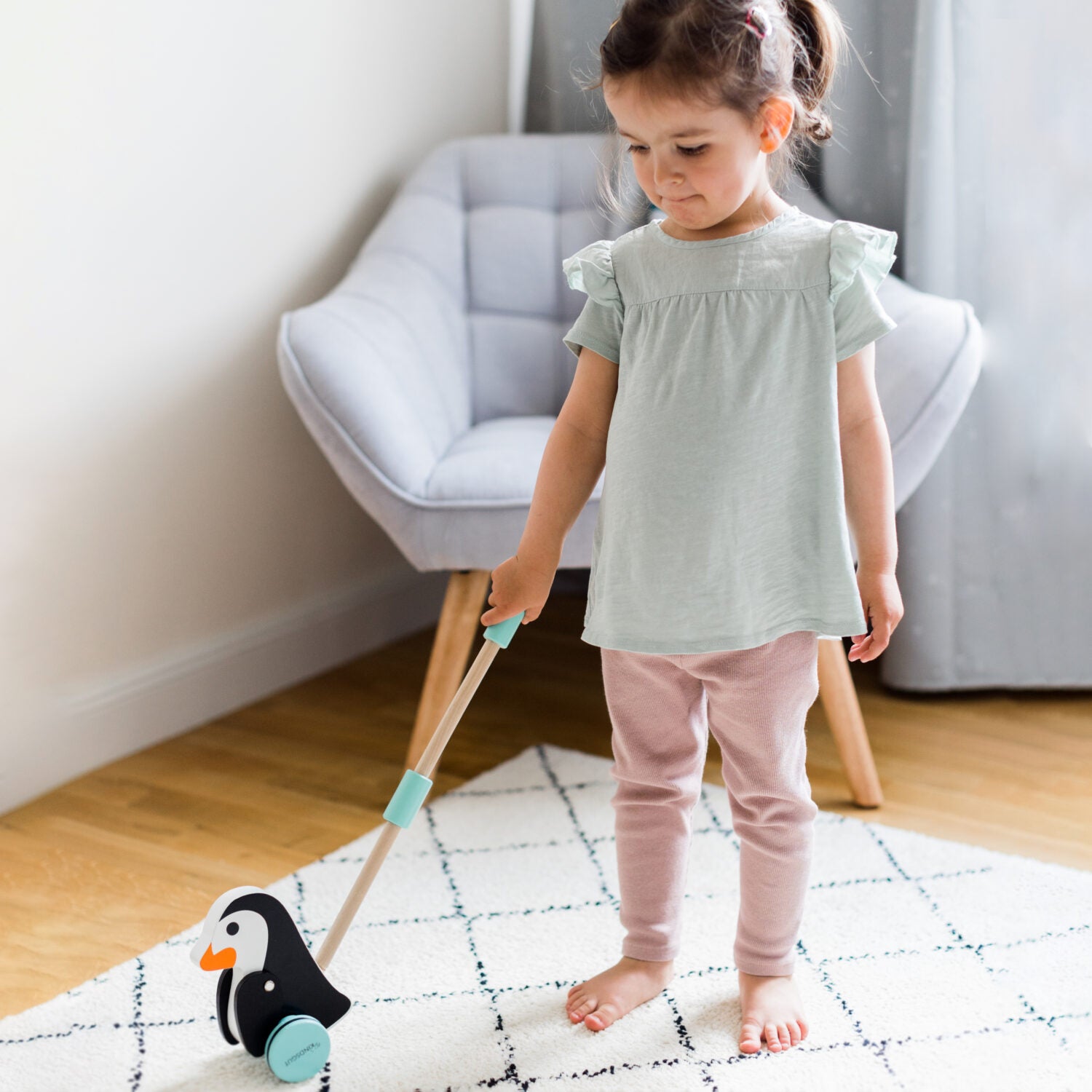 Kindsgut Schiebetier "Pinguin"
