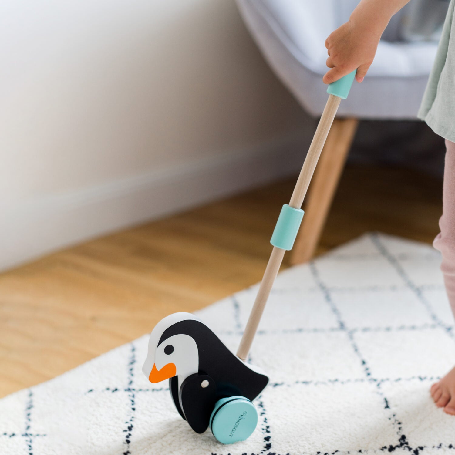 Kindsgut Schiebetier "Pinguin"