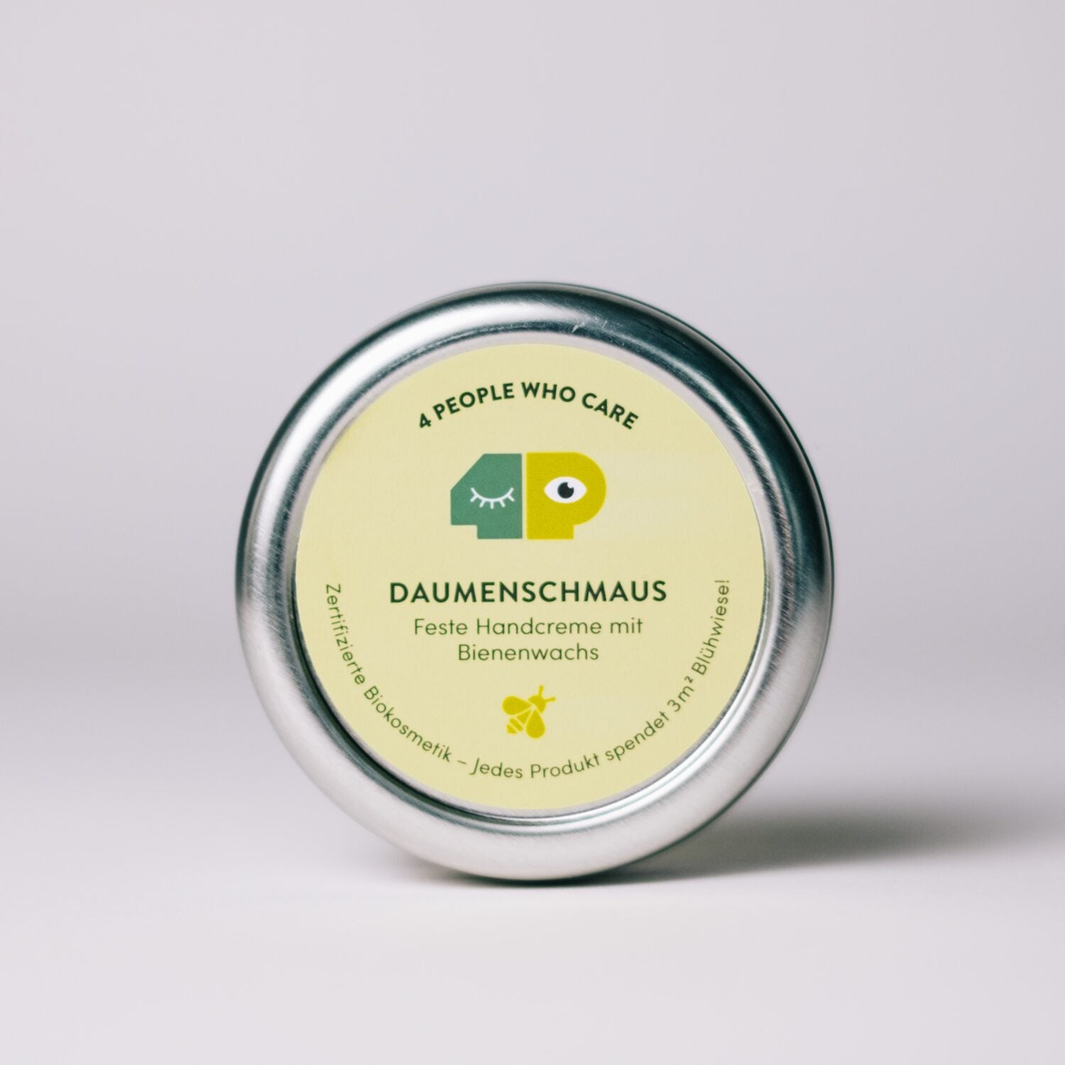 4peoplewhocare Feste Handcreme "Daumenschmaus" 30 g Mit Dose