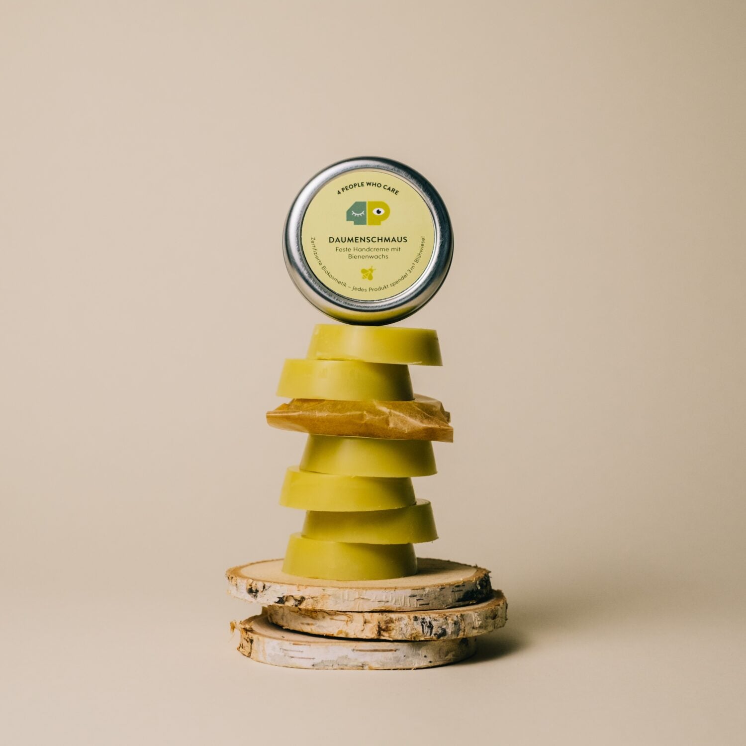 4peoplewhocare Feste Handcreme "Daumenschmaus" 30 g