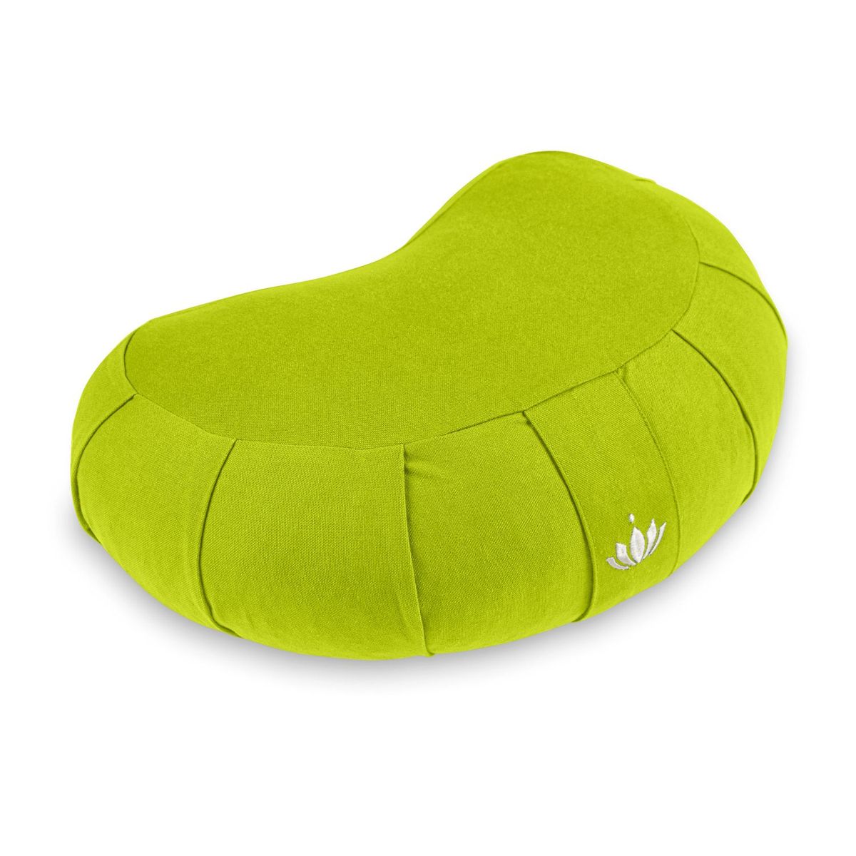 Lotuscrafts Zafu-Meditationskissen ZEN Halbmond Bambus