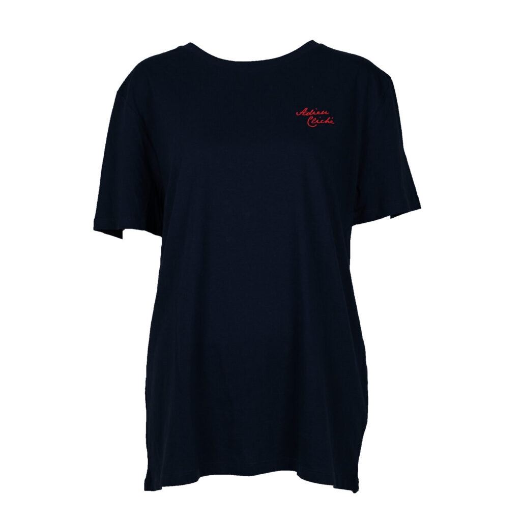 ADIEU CLICHÉ T-Shirt "Adieu Clichè" blau