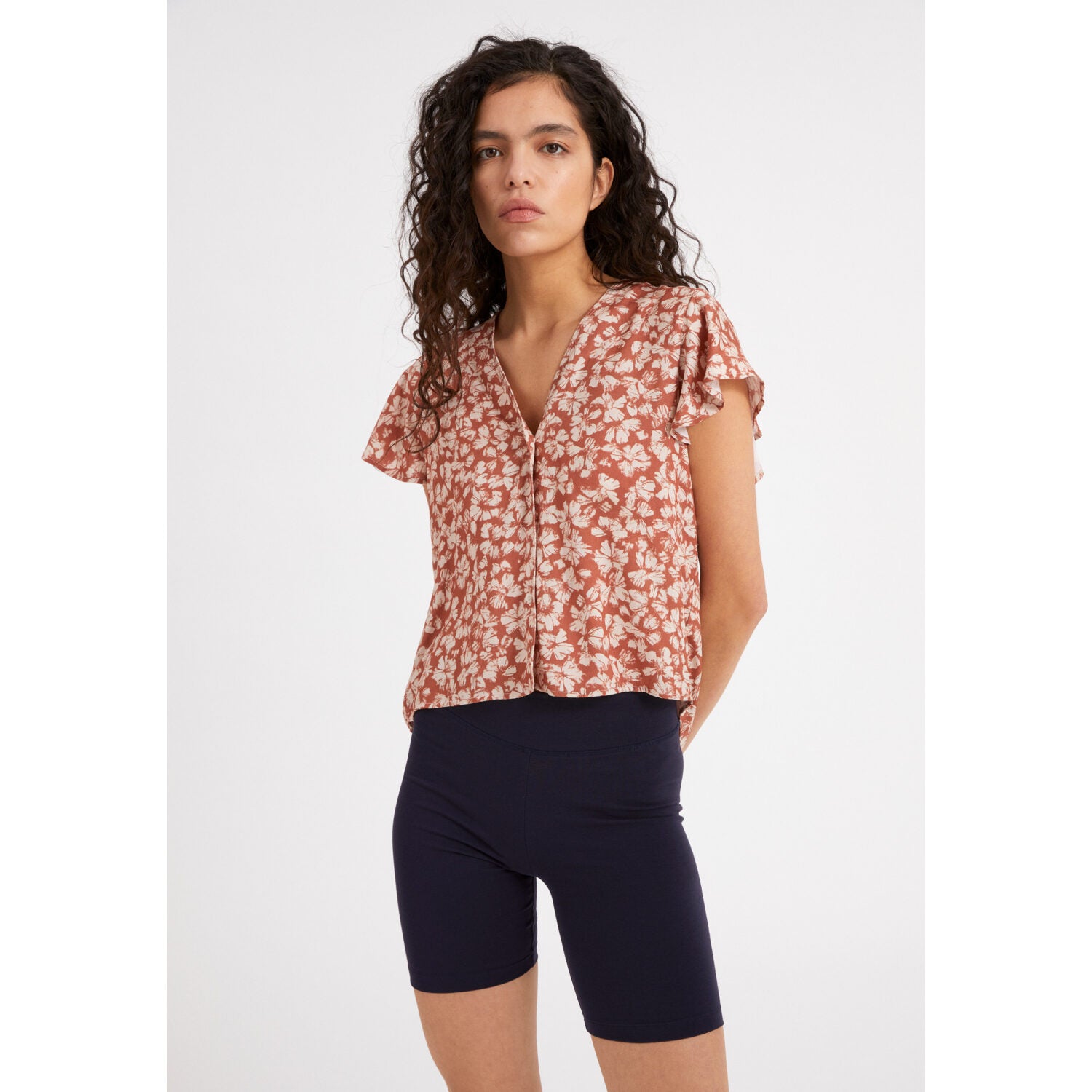 ARMEDANGELS Damen Bluse "AANVI STRAW FLOWER"
