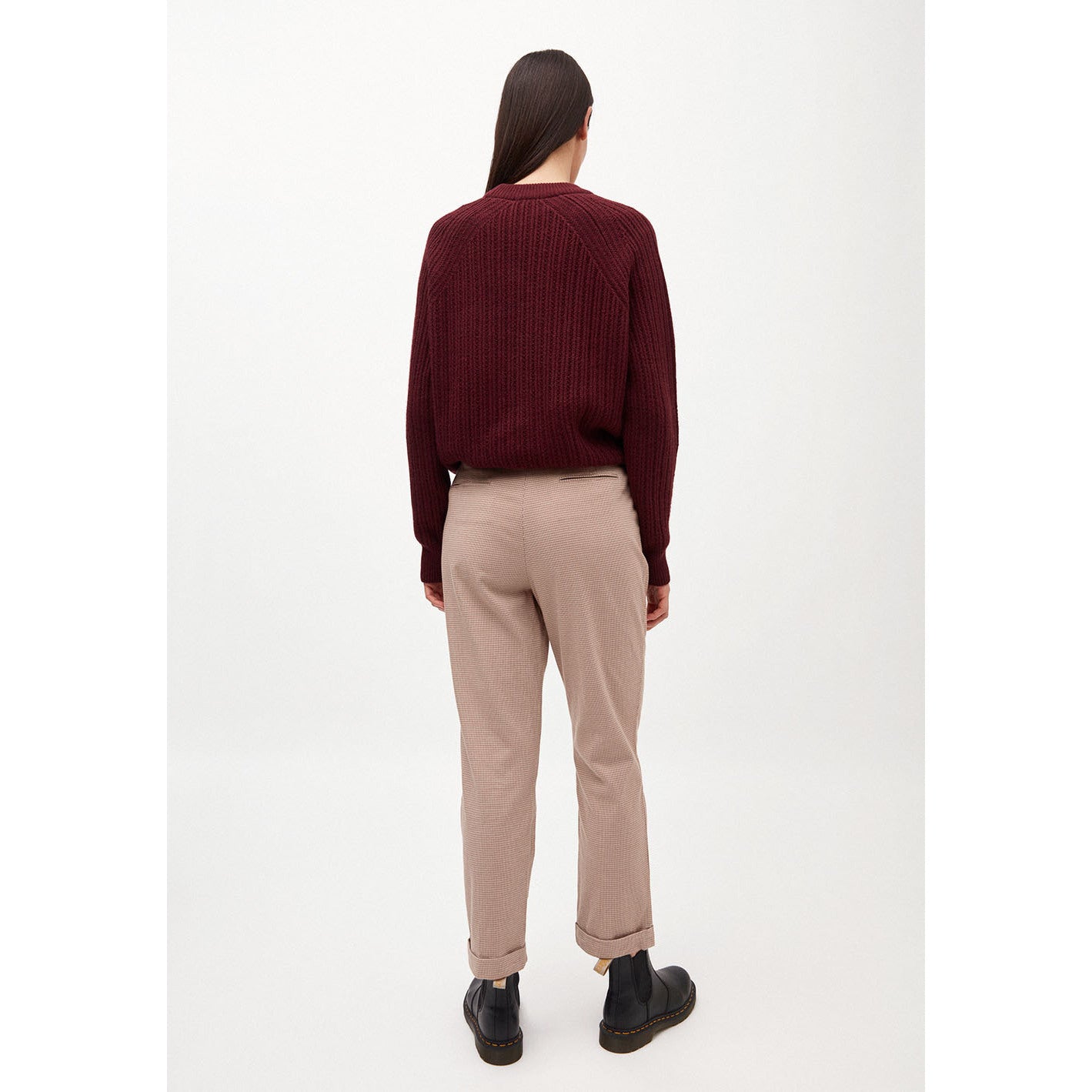 ARMEDANGELS Damen Hose HELLAA dark caramel (3)