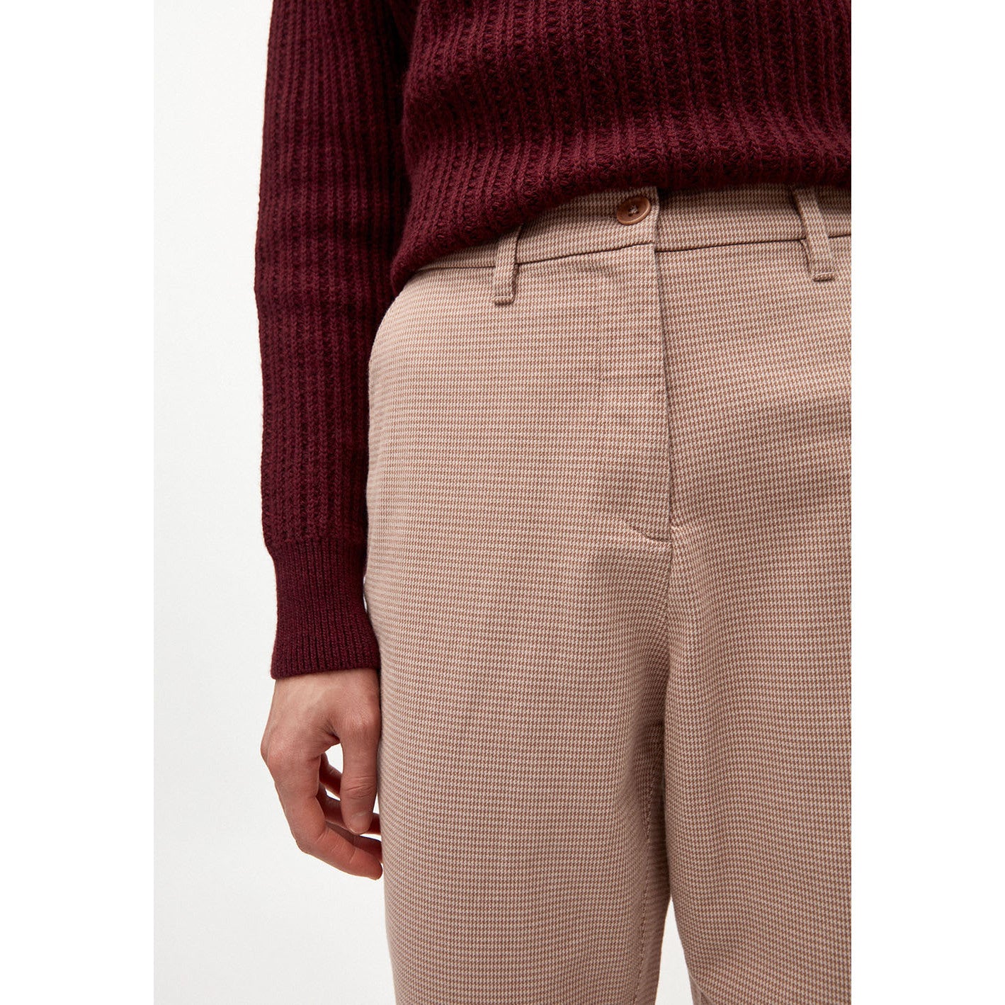 ARMEDANGELS Damen Hose "HELLAA" dark caramel