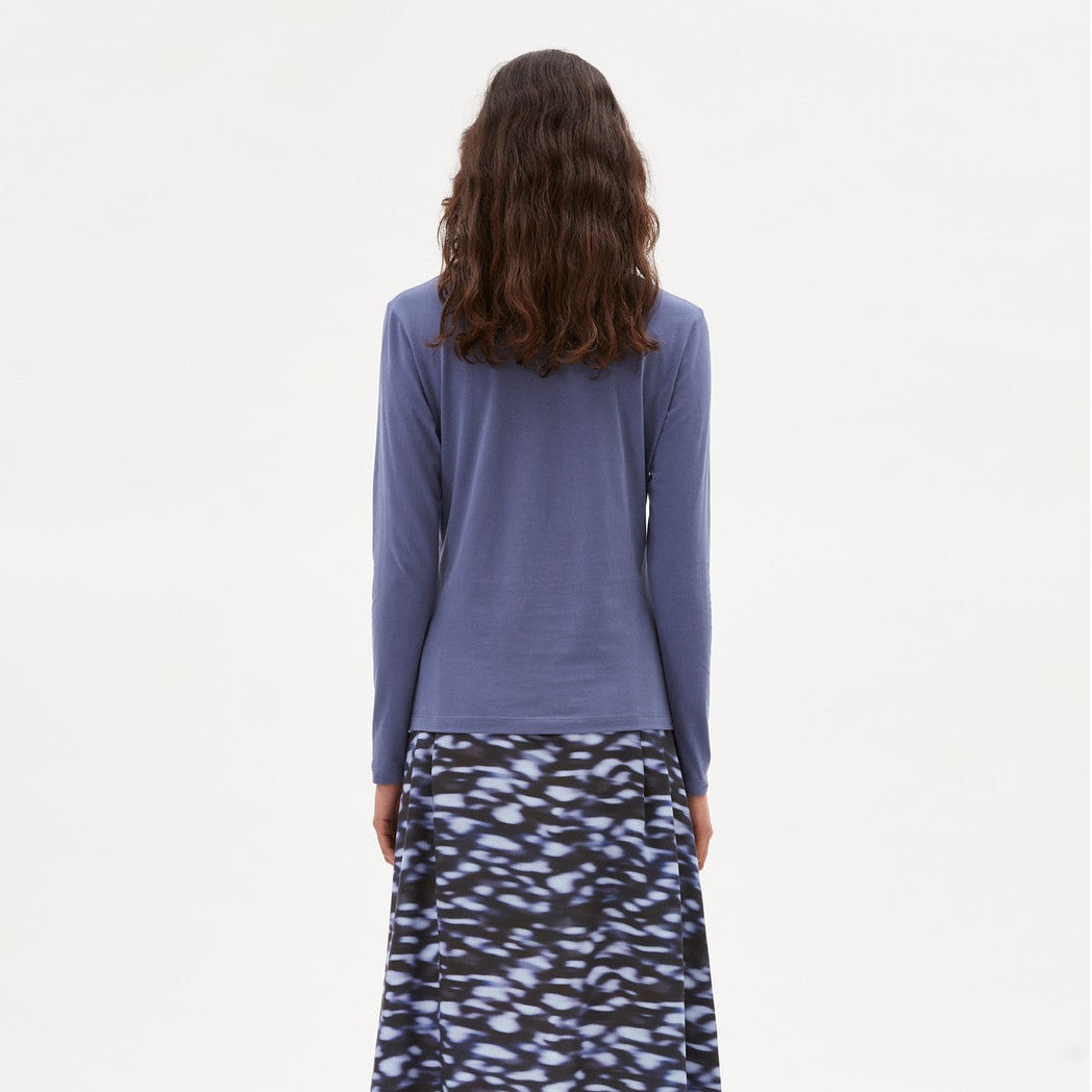 ARMEDANGELS Damen Langarmshirt "ELEAA" - shadow blue