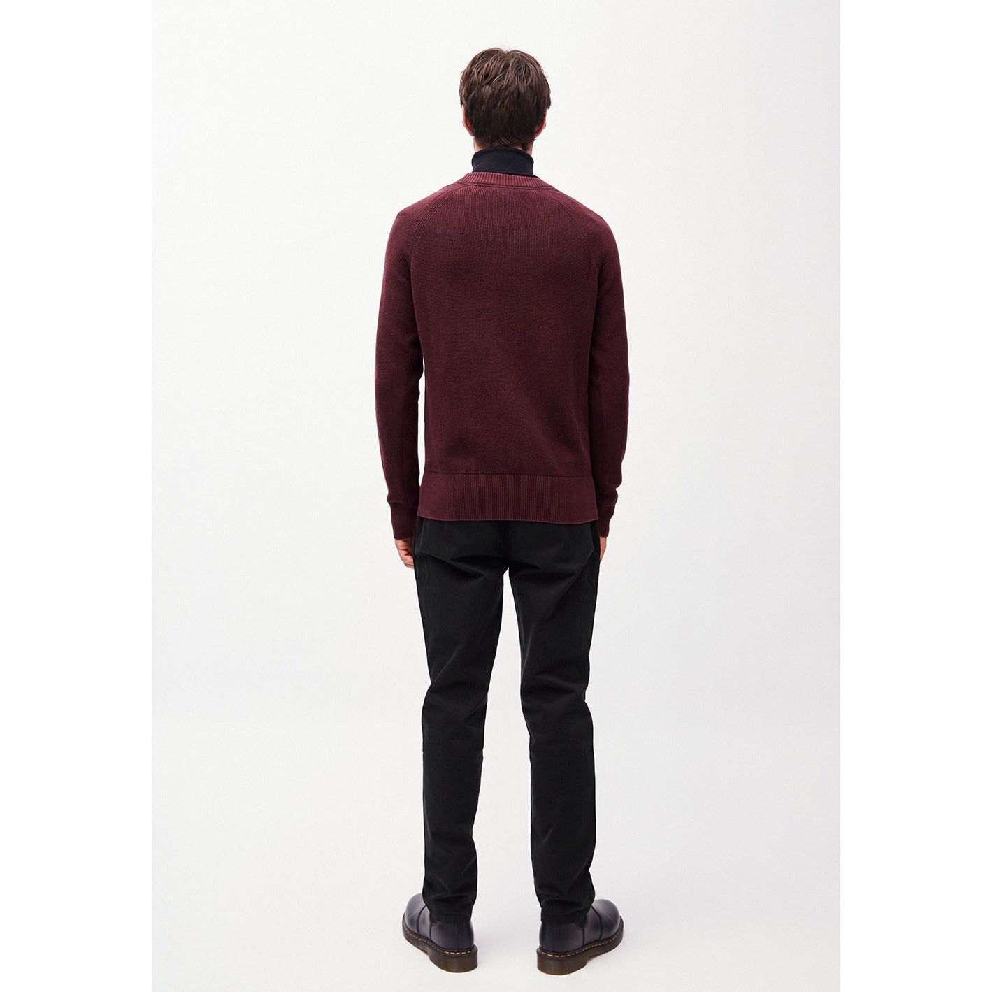 ARMEDANGELS Herren Pullover "RAGAA" bordeaux