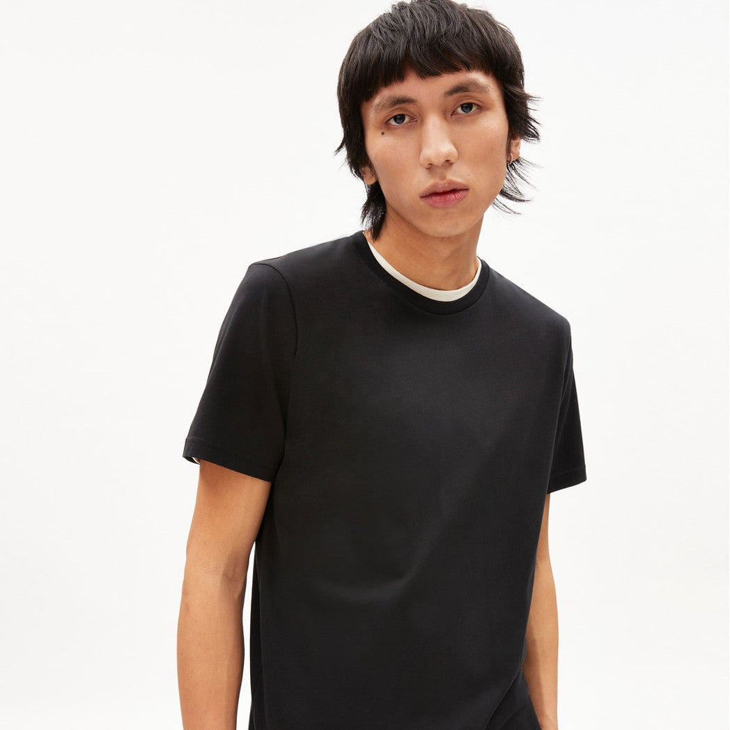 ARMEDANGELS Herren T-Shirt "JAAMES" - acid black