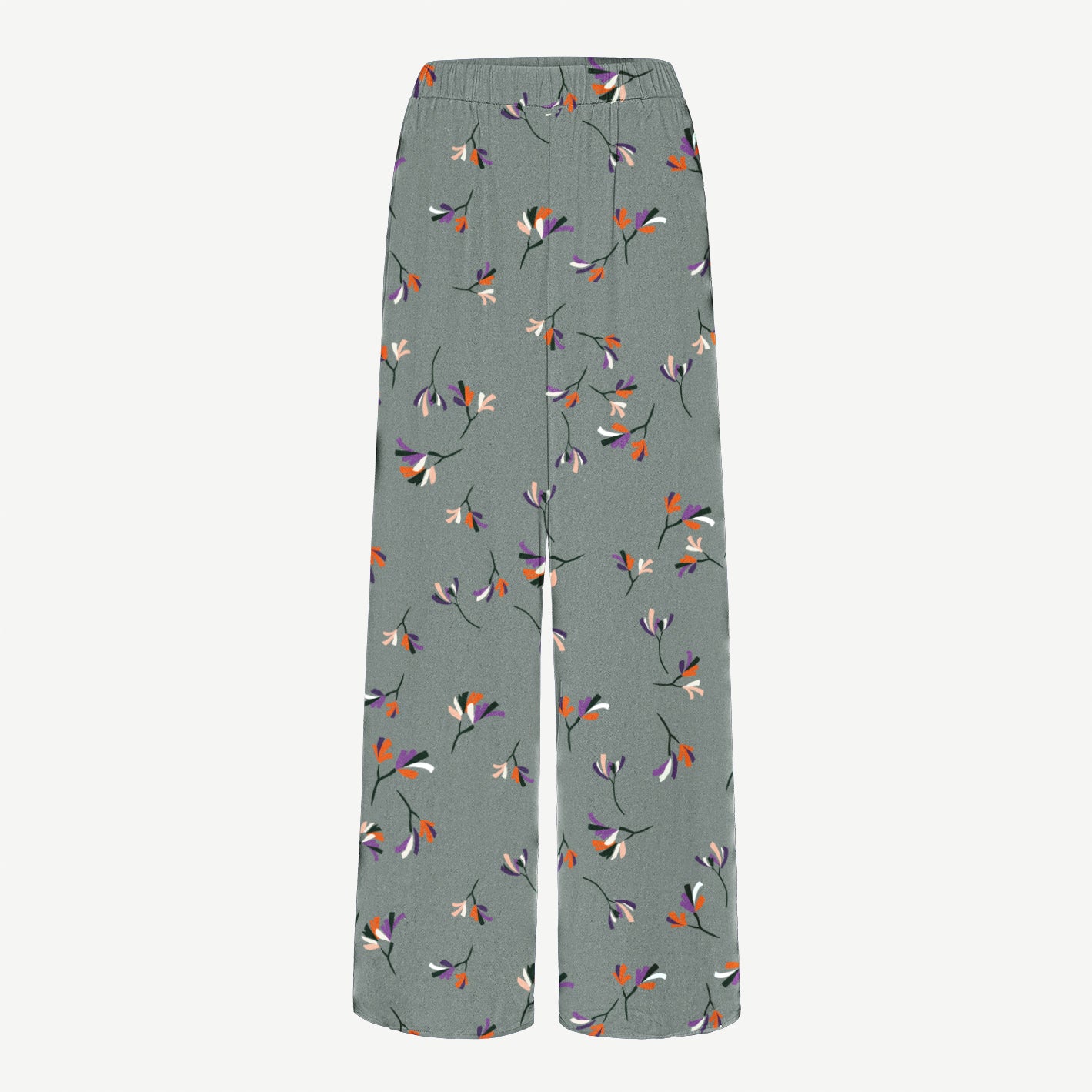 ARMEDANGELS NAIMAA LITTLE BRANCHES Hose - fresh olive