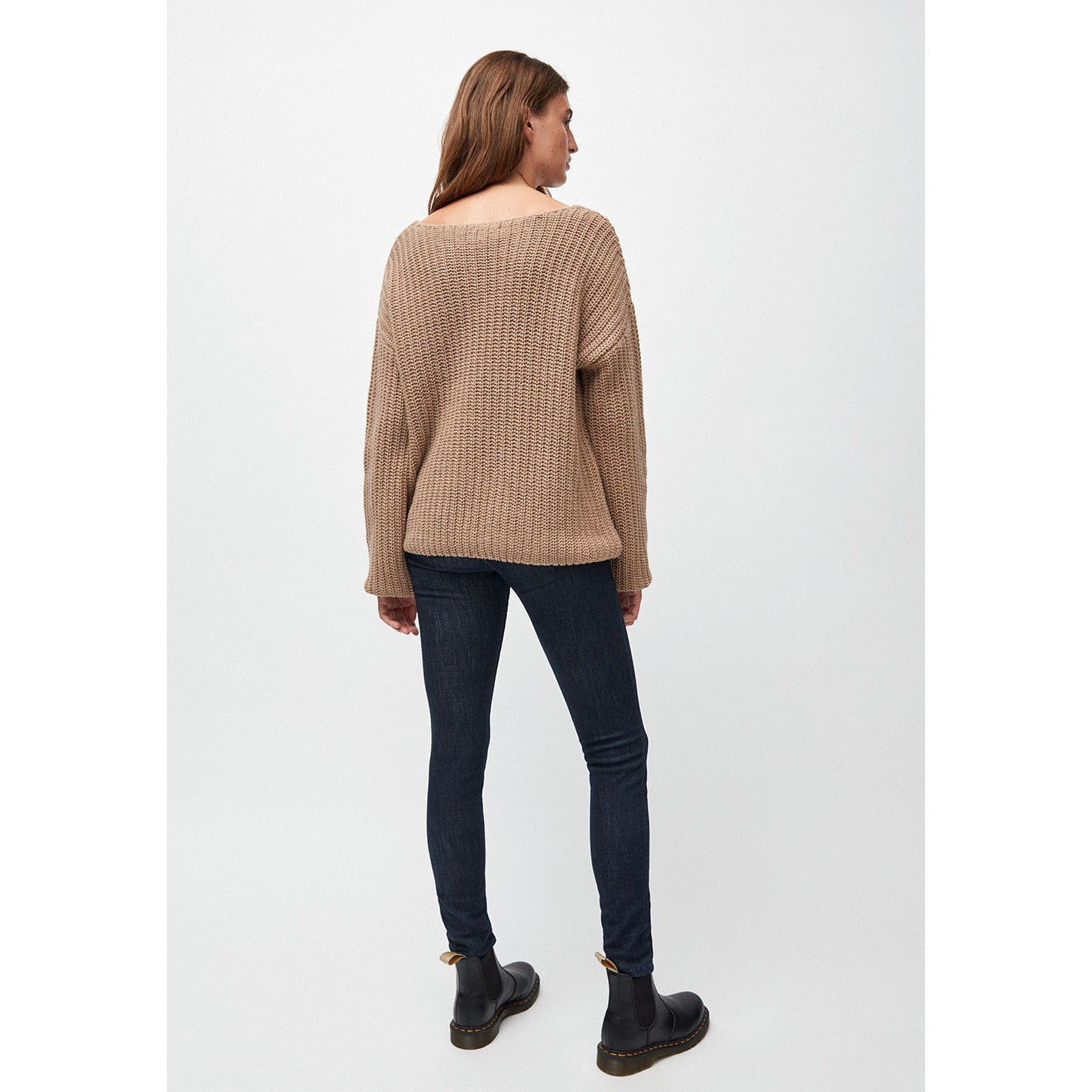 ARMEDANGELS Pullover "SAADIE" light camel
