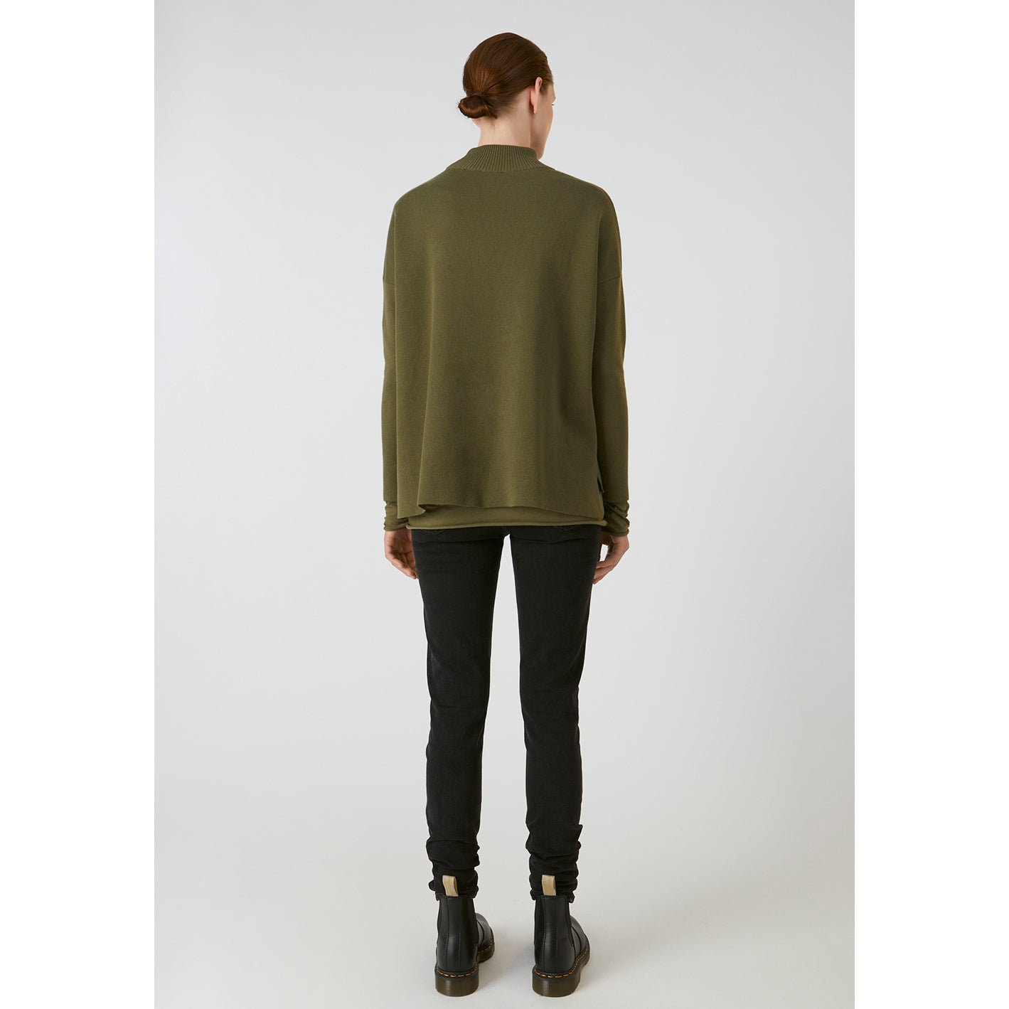 ARMEDANGELS Pullover "YUNAA" moss green