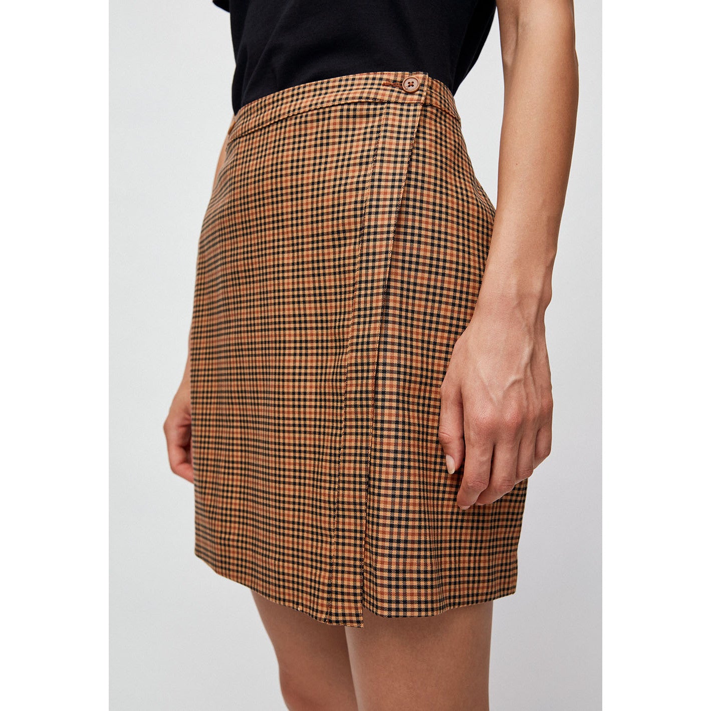ARMEDANGELS Rock "VALMAA CHECK" maroon