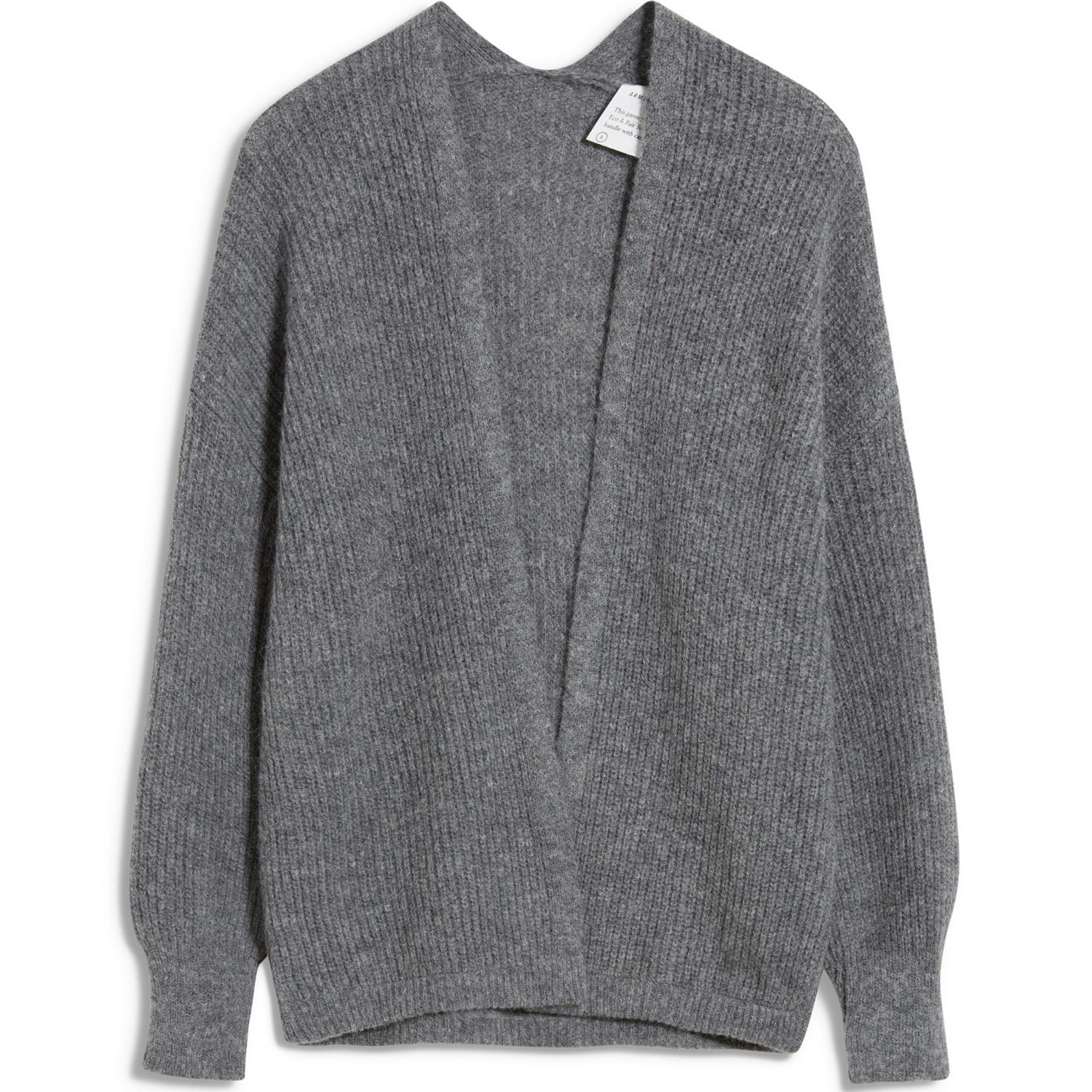 ARMEDANGELS Damen Strickcardigan "VILANAA" - frozen mid grey melange