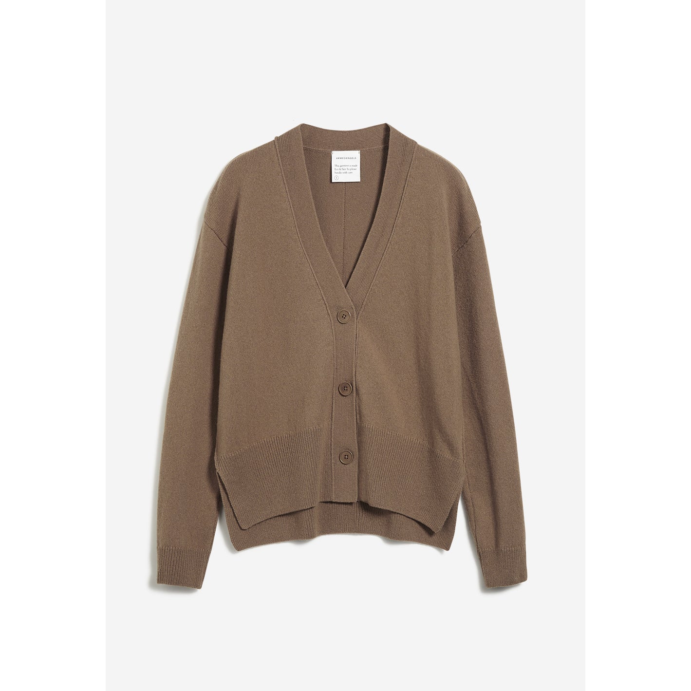 ARMEDANGELS Strickjacke OLENKAA dark caramel