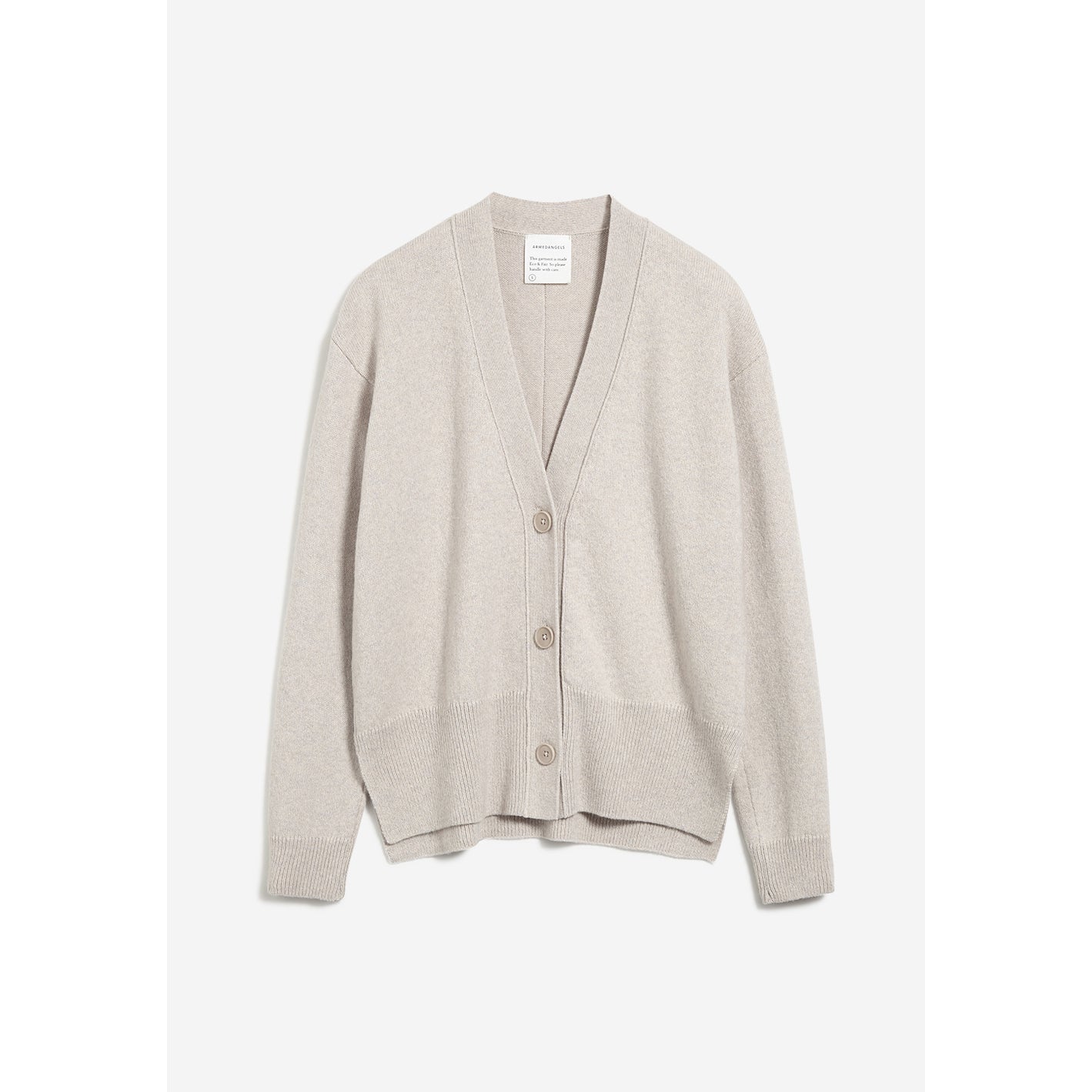 ARMEDANGELS Strickjacke OLENKAA ecru melange