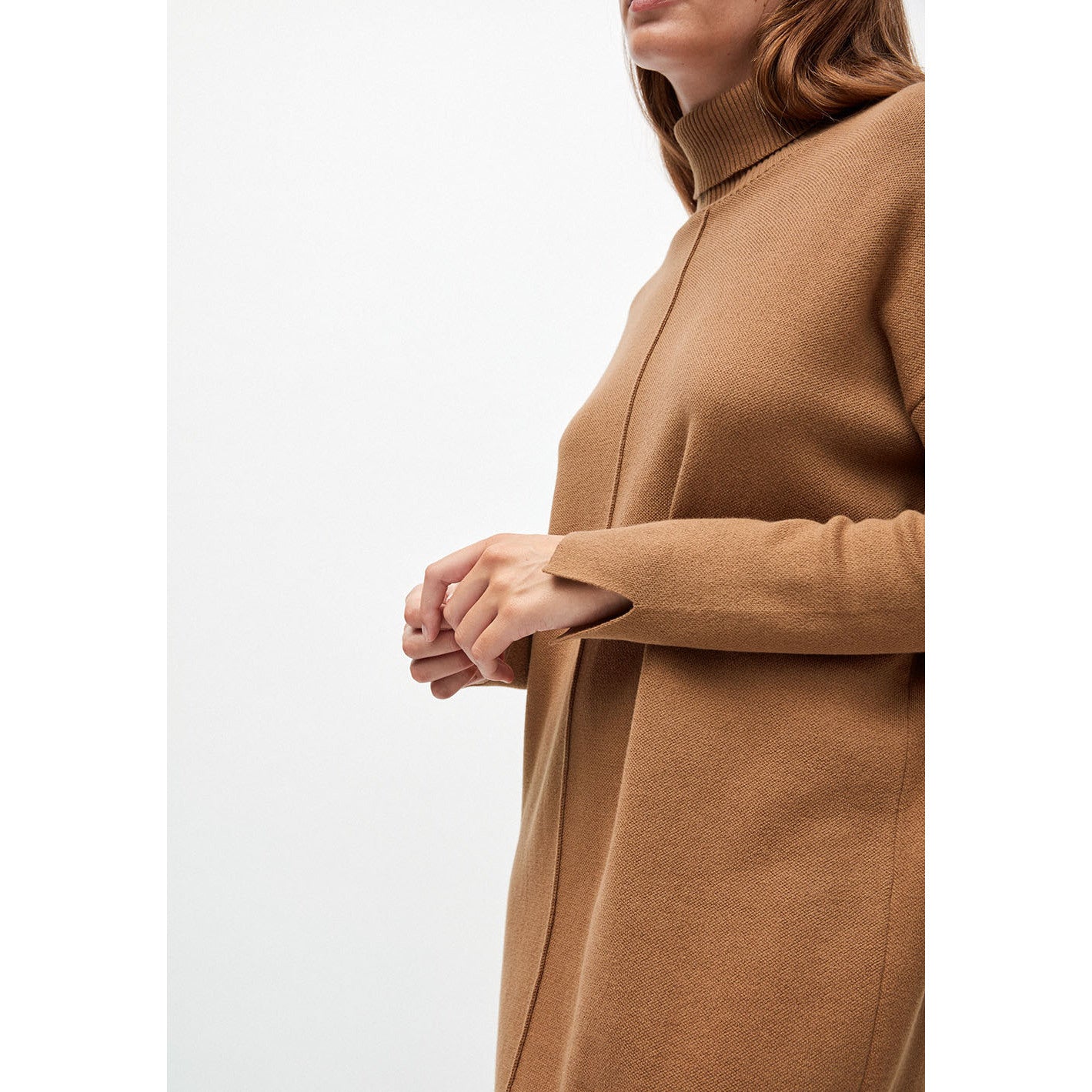 ARMEDANGELS Strickkleid SIENNAA dark caramel (3)