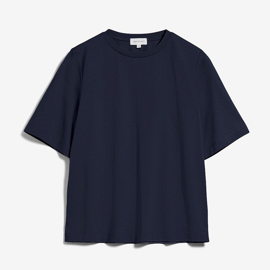 ARMEDANGELS Damen T-Shirt "LAYAA MERCERIZED" - night sky