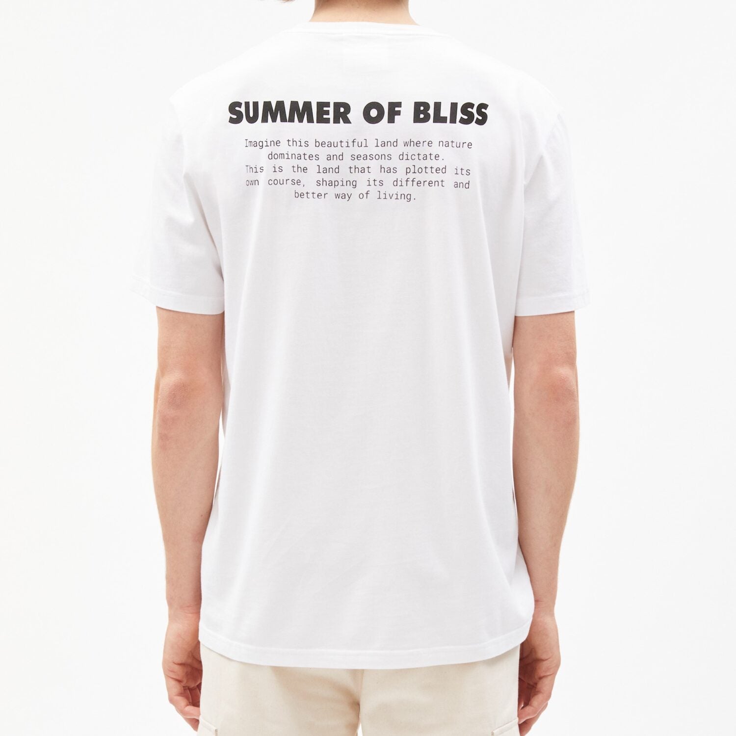 ARMEDANGELS Herren T-Shirt "AADO BLISS" - white