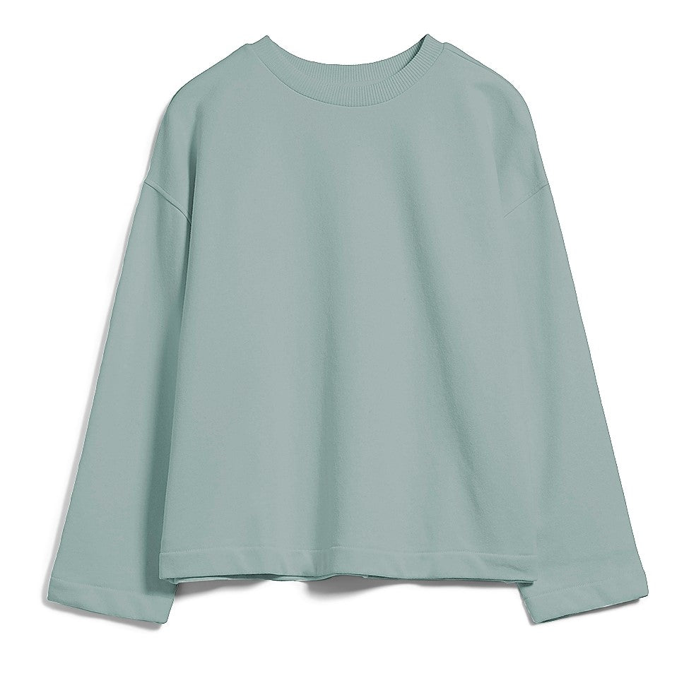 ARMEDANGELS Damen Sweatshirt "FRANKAA" - eucalyptus green