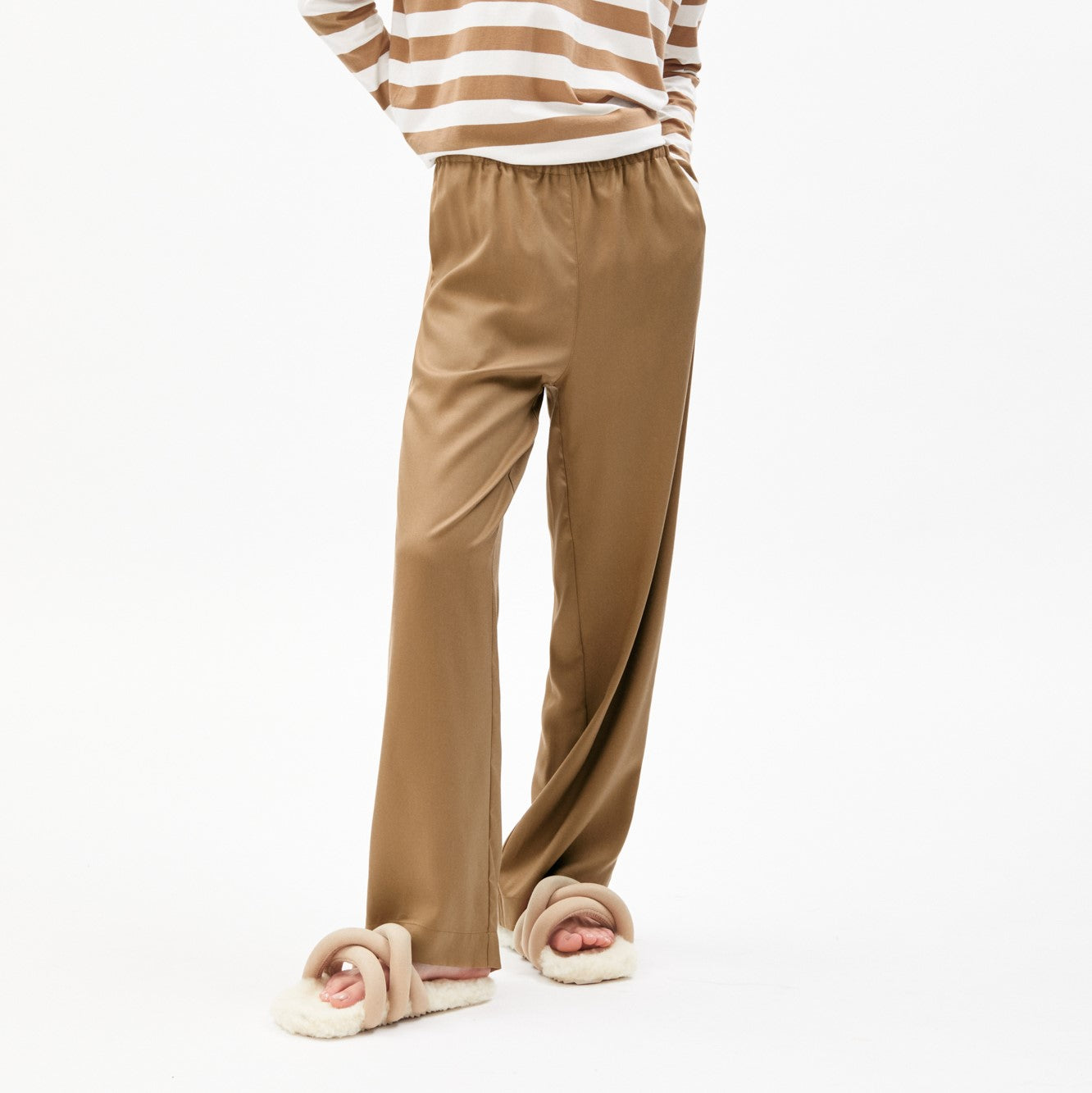 ARMEDANGELS Damen Hose "KALENAA" - smoky almond