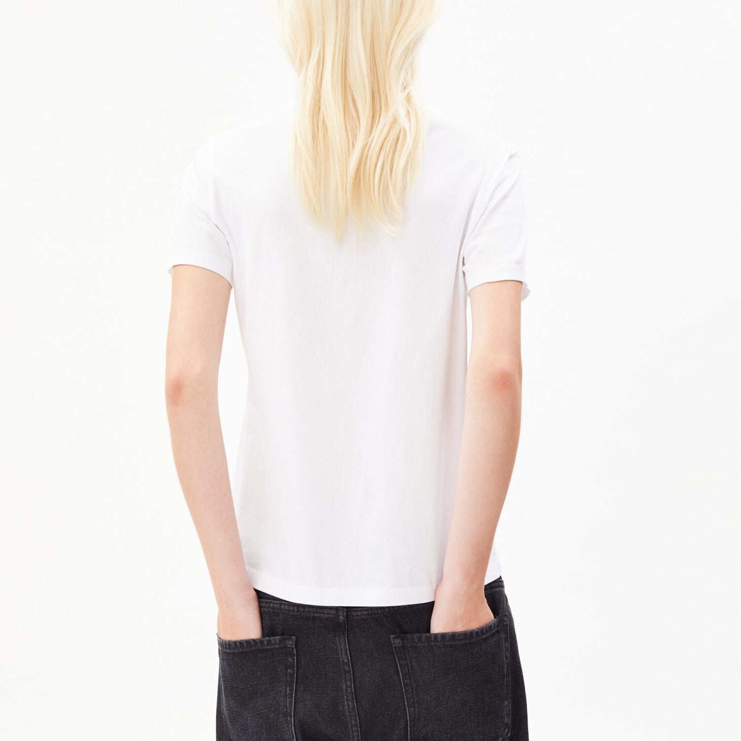 ARMEDANGELS Damen T-Shirt "MARAA CIRCLE OF BLISS" - white