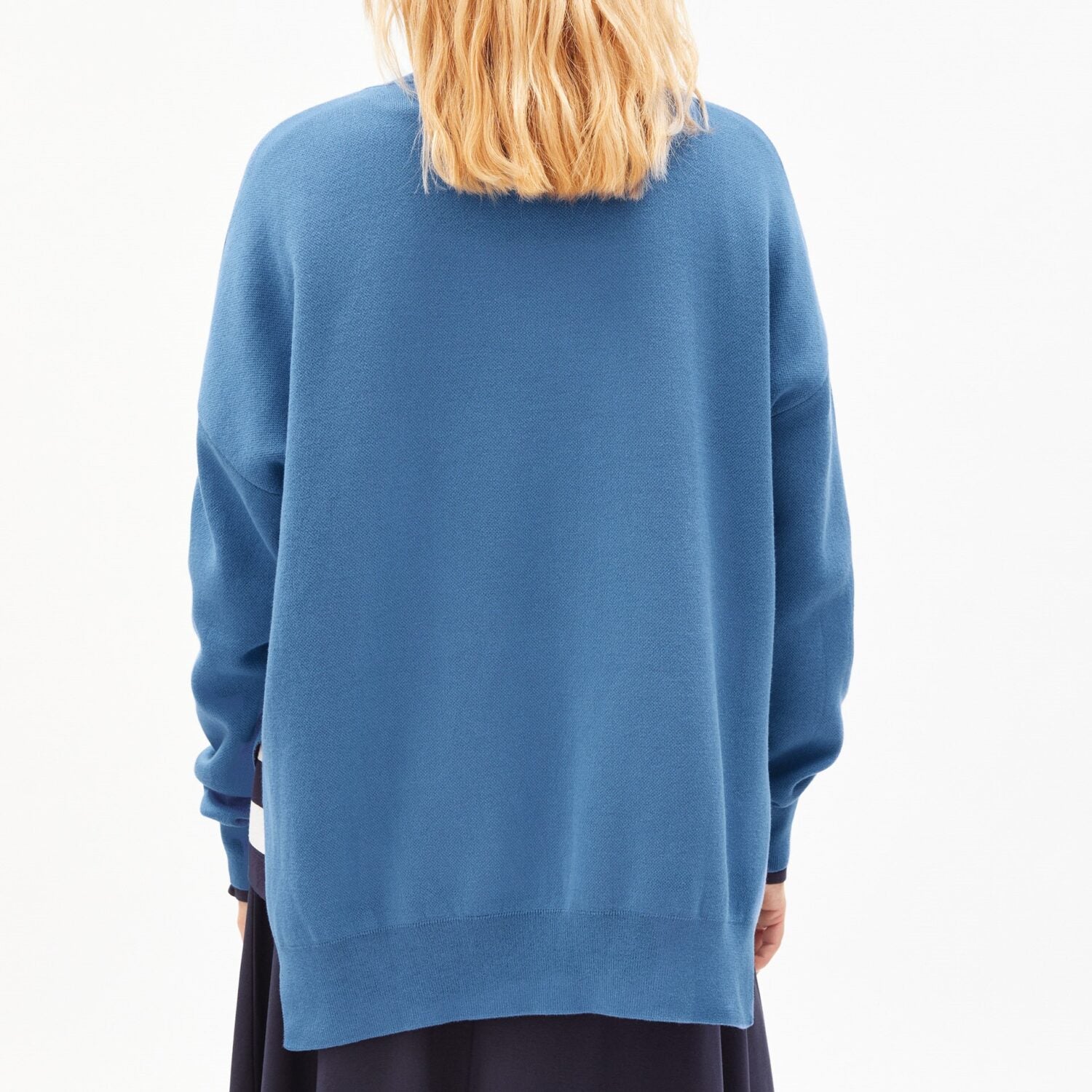 ARMEDANGELS Damen Strickpullover "YUMBAA" - cloudbusting - night sky