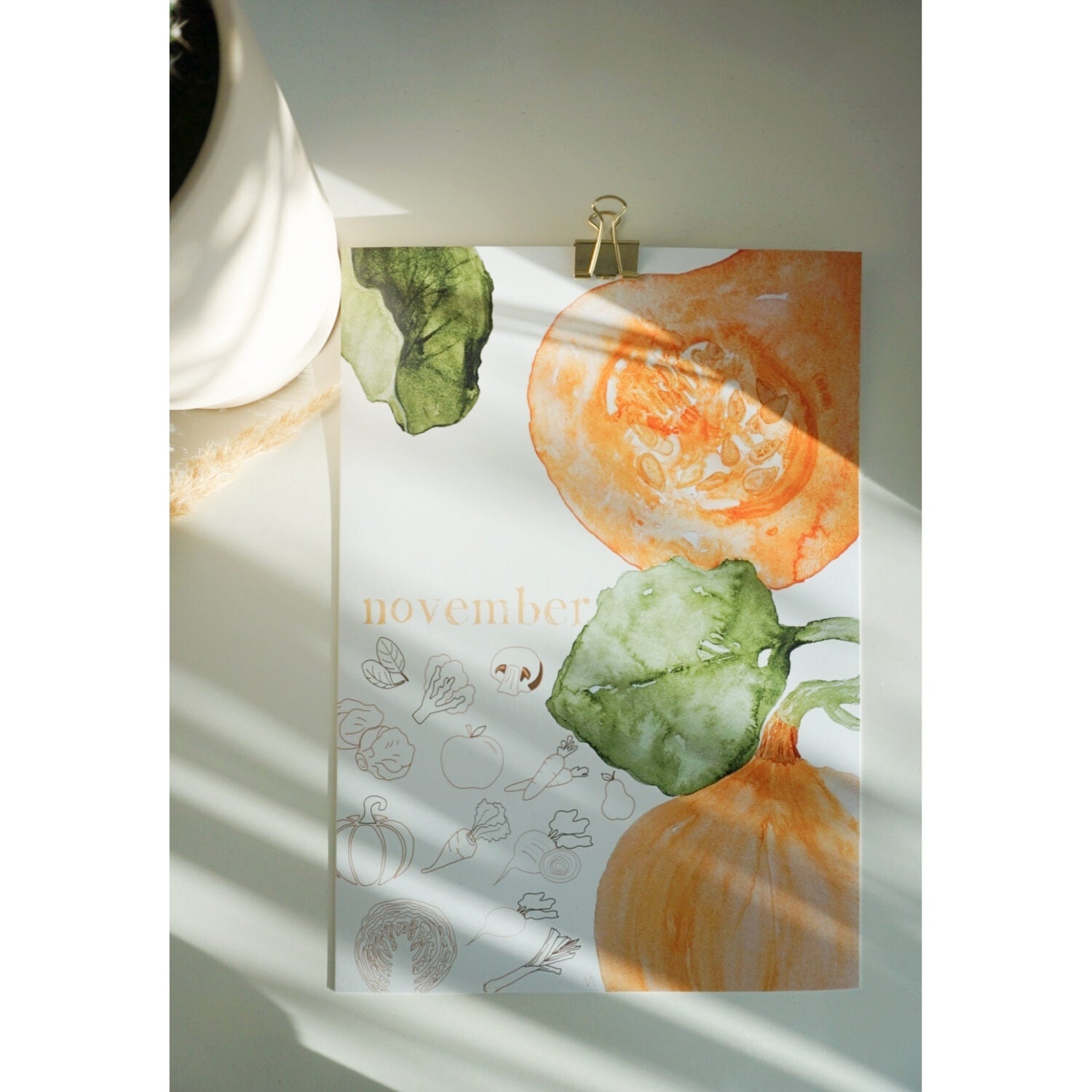 Artfacets Saisonkalender Obst & Gemüse