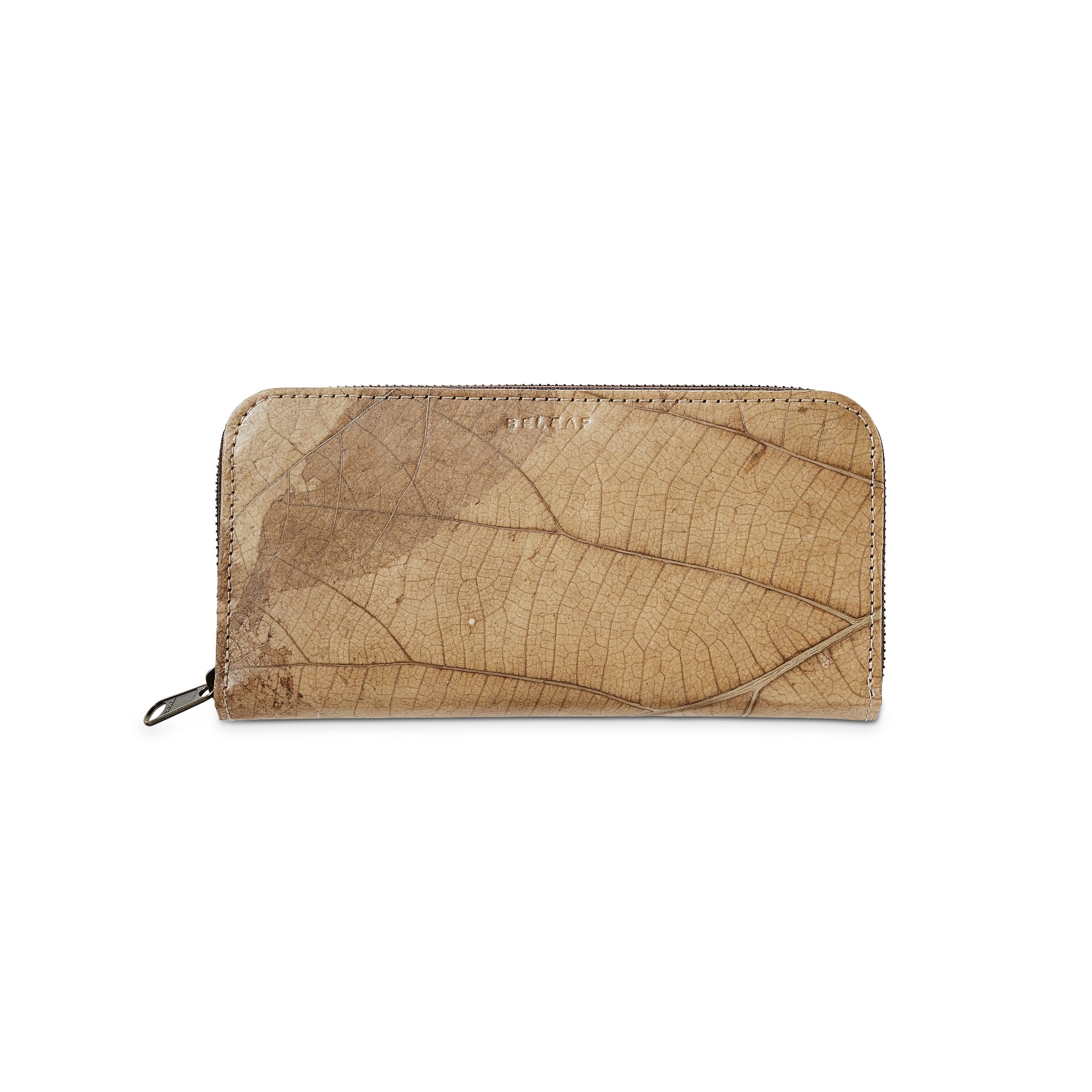 BELEAF Geldbörse "BIG LEAF" Cashew Beige