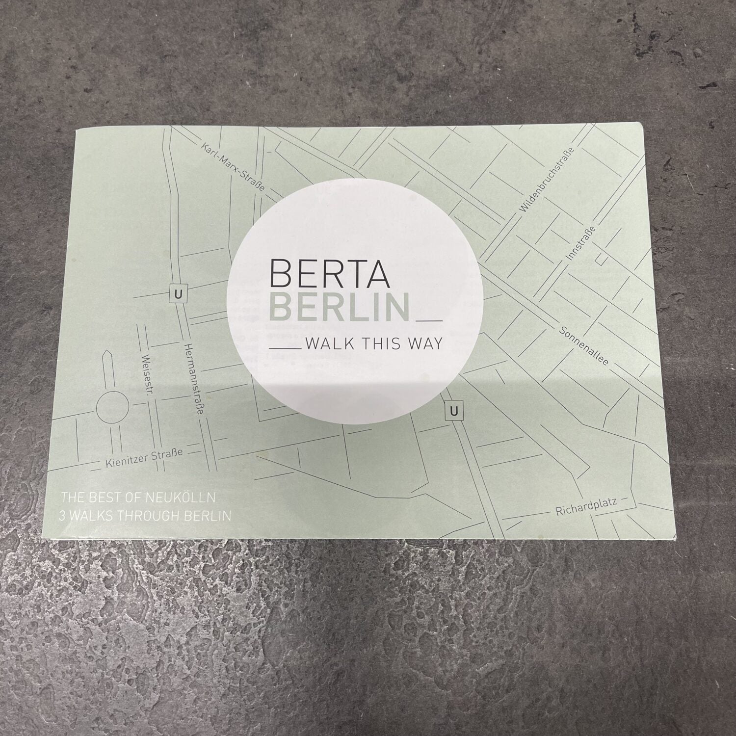 BertaBerlin Map "The best of Neukölln" - Dritte Wahl