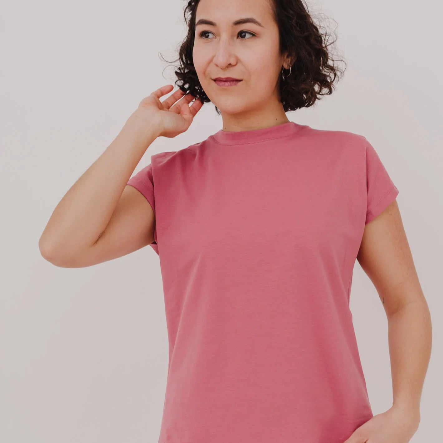 Besonnen T-Shirt "Natural Me" Cassis