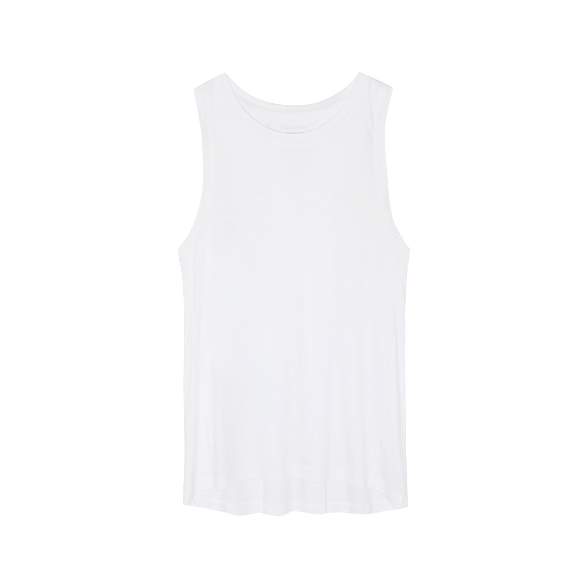 Besonnen Tank Top "Keep Calm" White