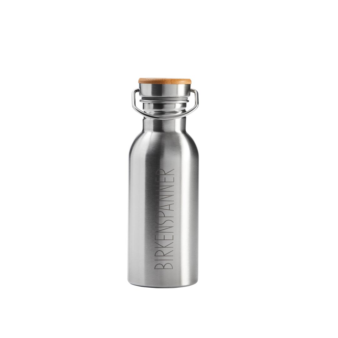 BIRKENSPANNER Edelstahl-Trinkflasche "Classic Bottle" 0,5l