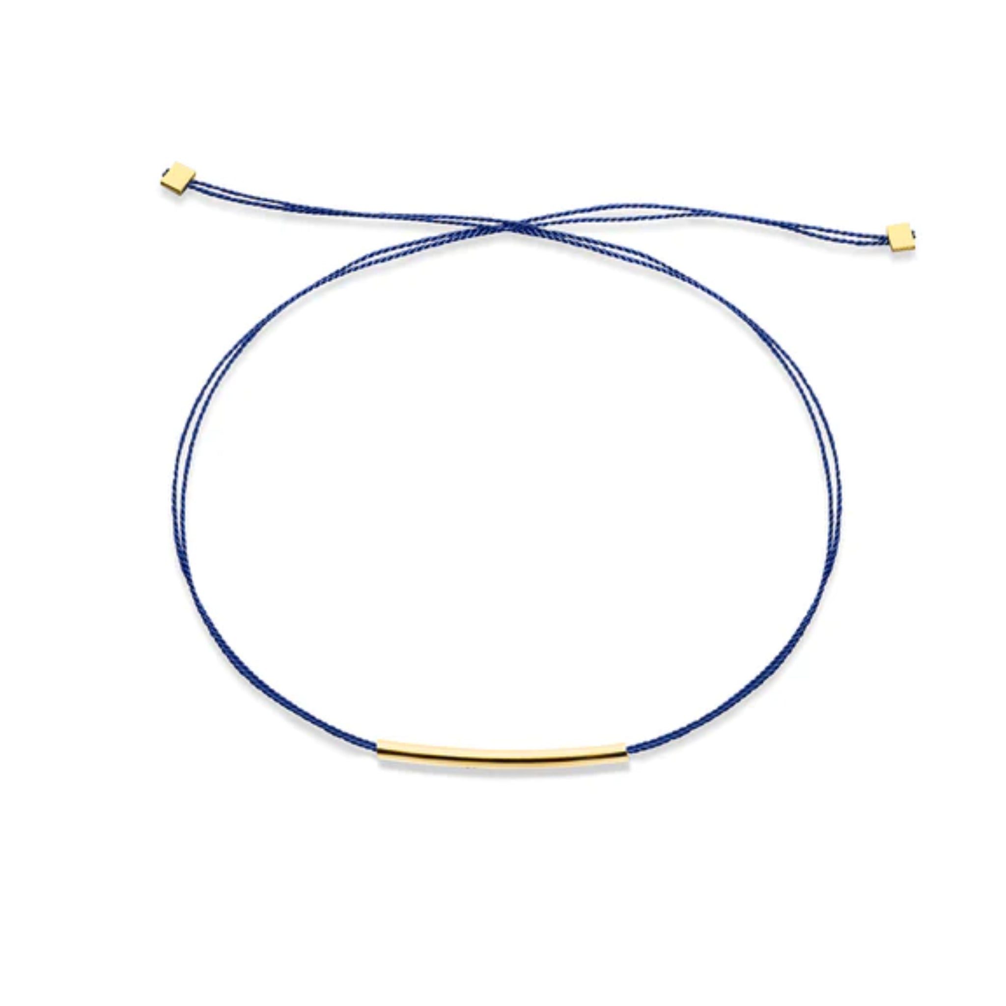 Jukserei Armband "GOOD LUCK PIPE" Electric Blue