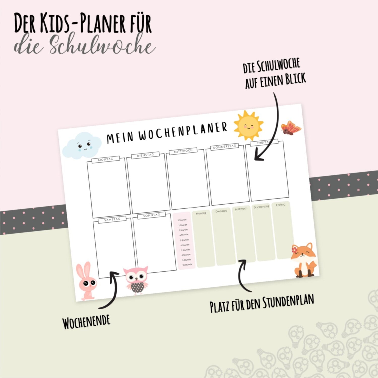 CTEF - Wochenplaner "Kids"