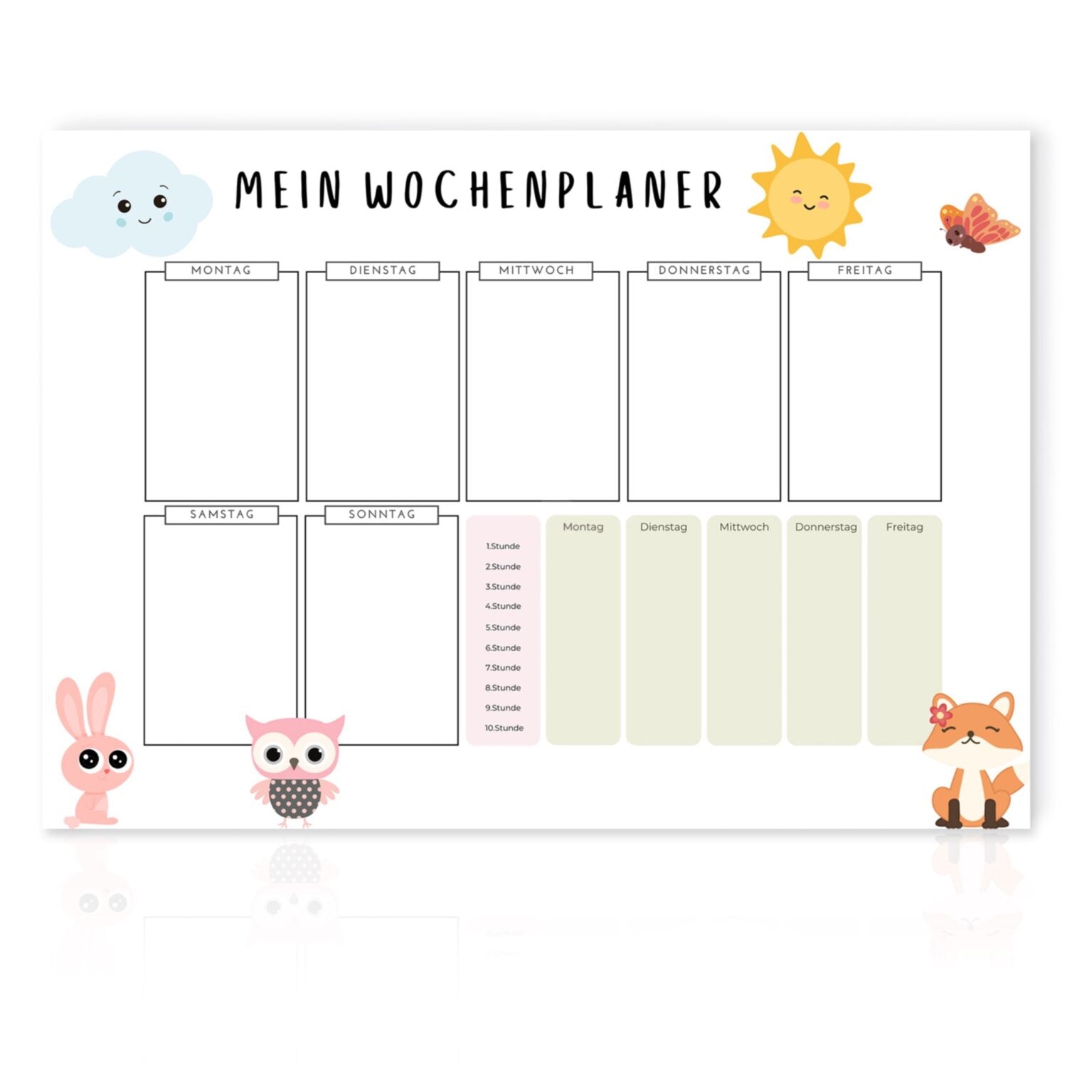 CTEF - Wochenplaner "Kids"