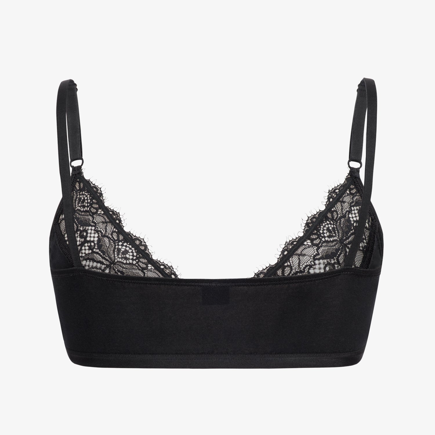 erlich textil Bralette mit Spitze "Clara" 38 Schwarz