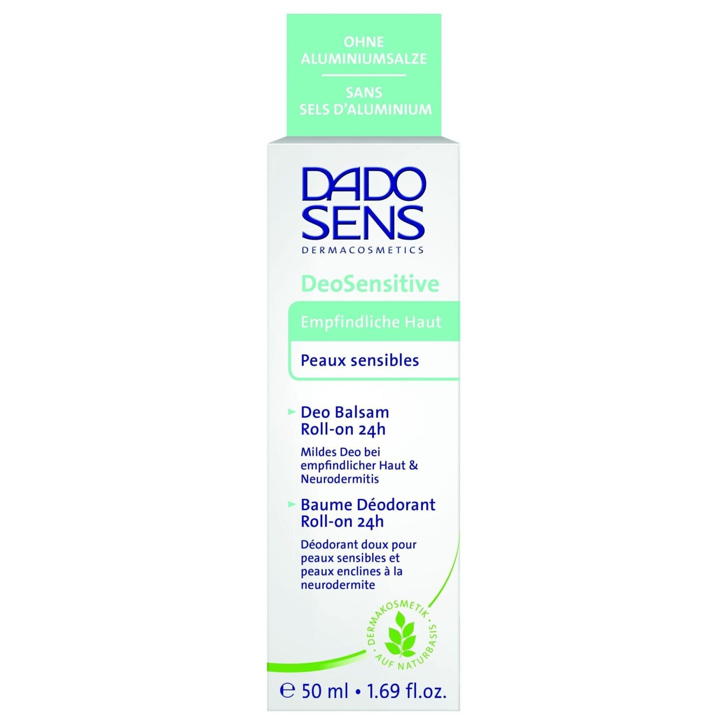 DADO SENS "Deosensitive" Deobalsam Roll-on 24h - Dritte Wahl