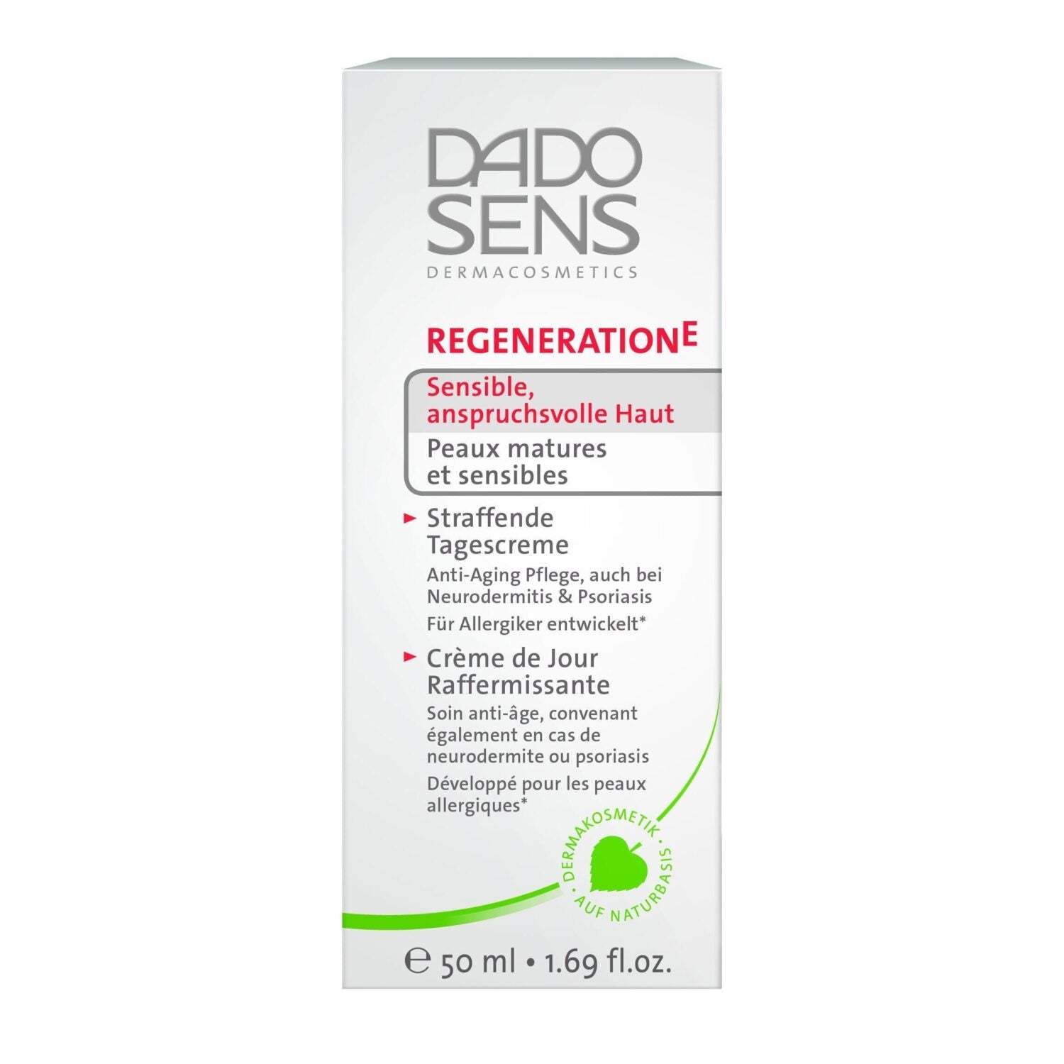 DADO SENS "Regeneration E" Tagescreme - Dritte Wahl